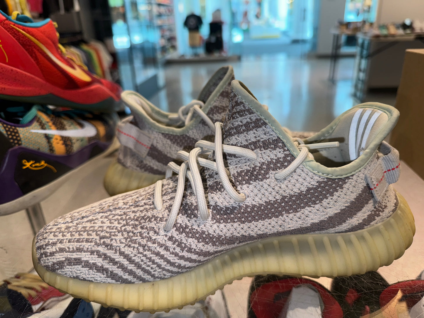 Size 9 Adidas Yeezy Boost 350 v2 “Blue Tint” (Mall)