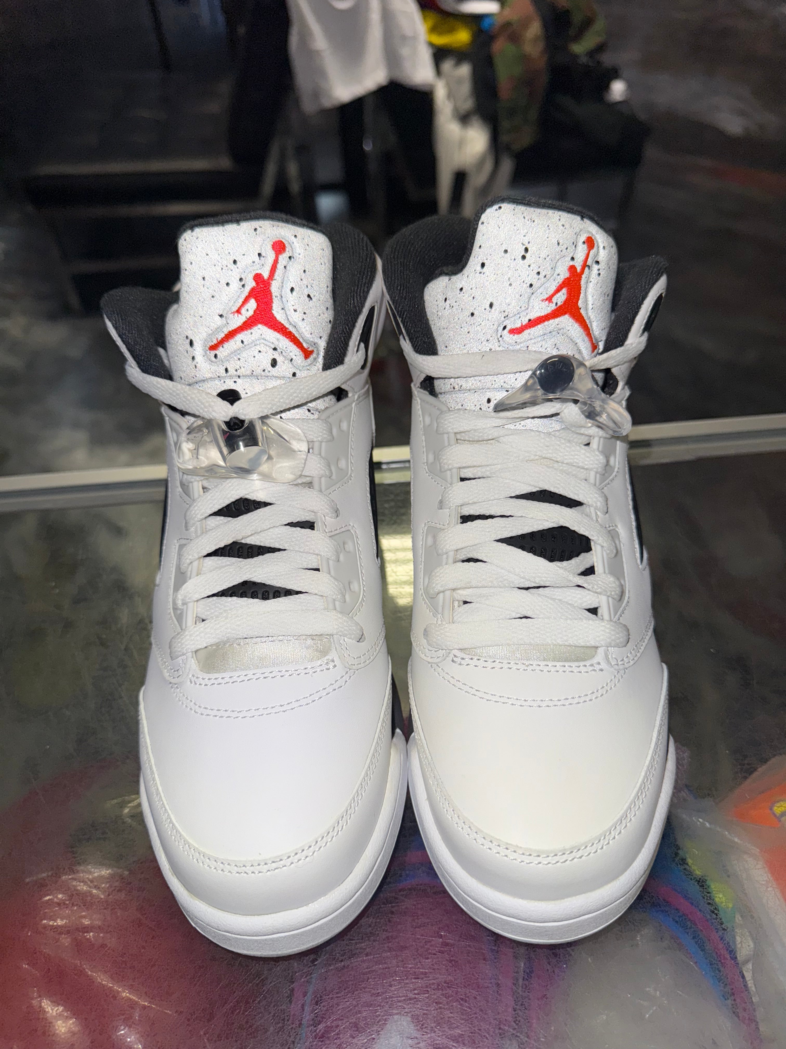 Size 7y Air Jordan 5 “Poison Green” Brand New