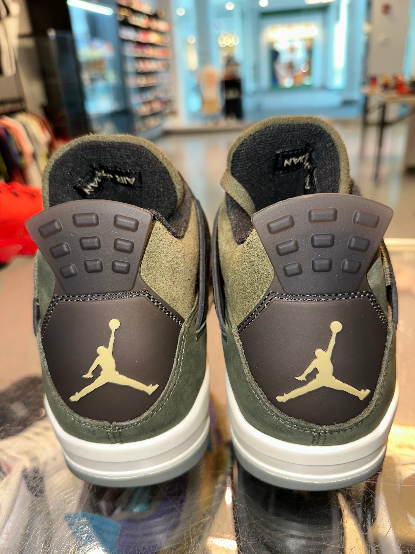 Size 12 Air Jordan 4 “Craft Medium Olive” Brand New (Mall)