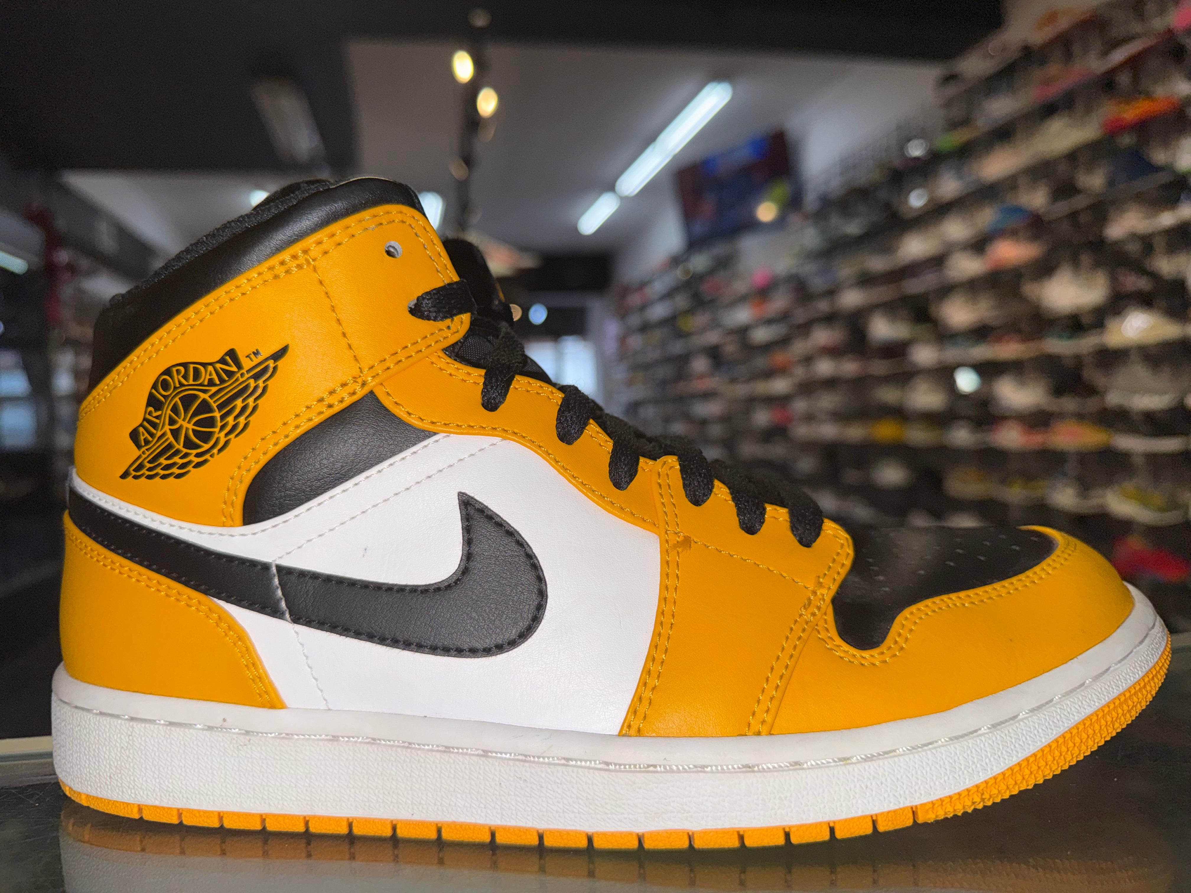 Size 9 Air Jordan 1 Mid “Taxi”