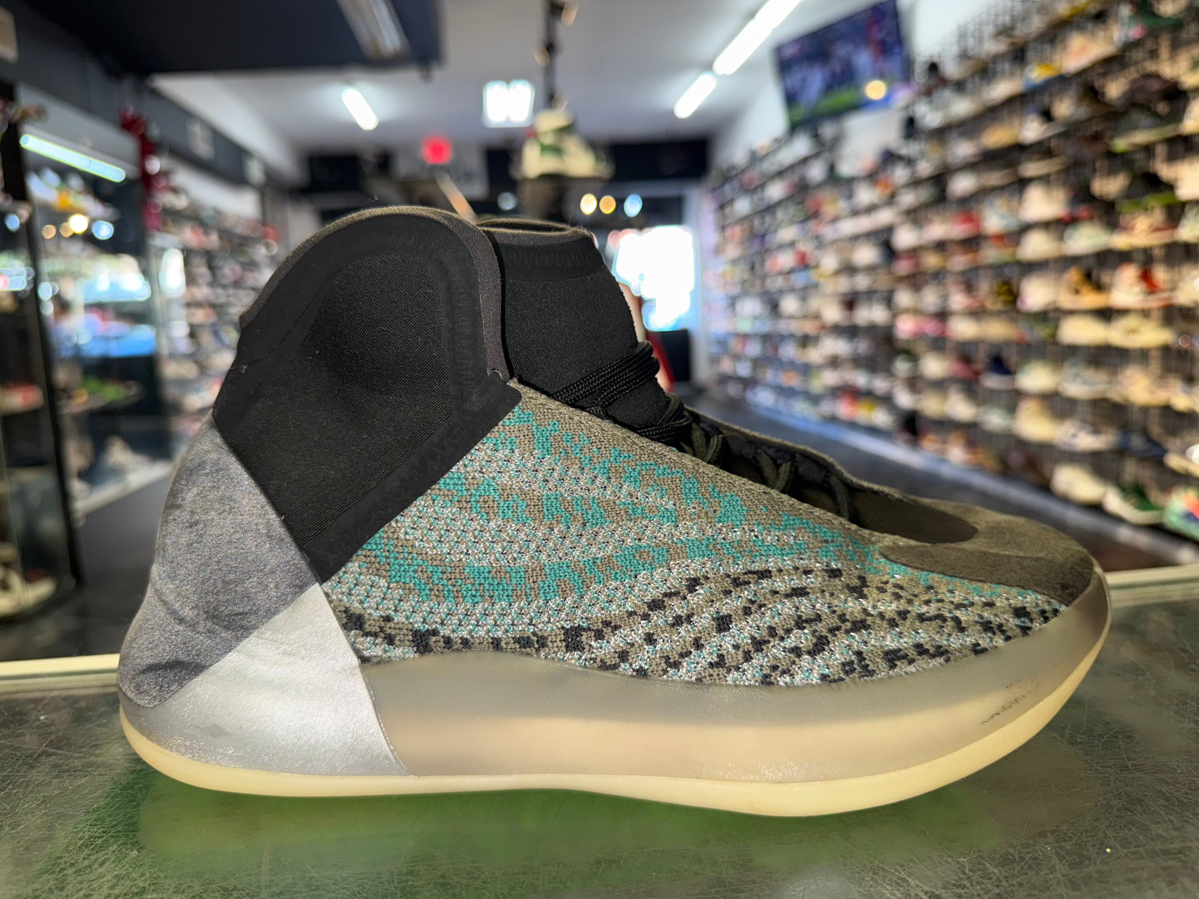 Size 6.5 Yeezy QNTM "Teal Blue"