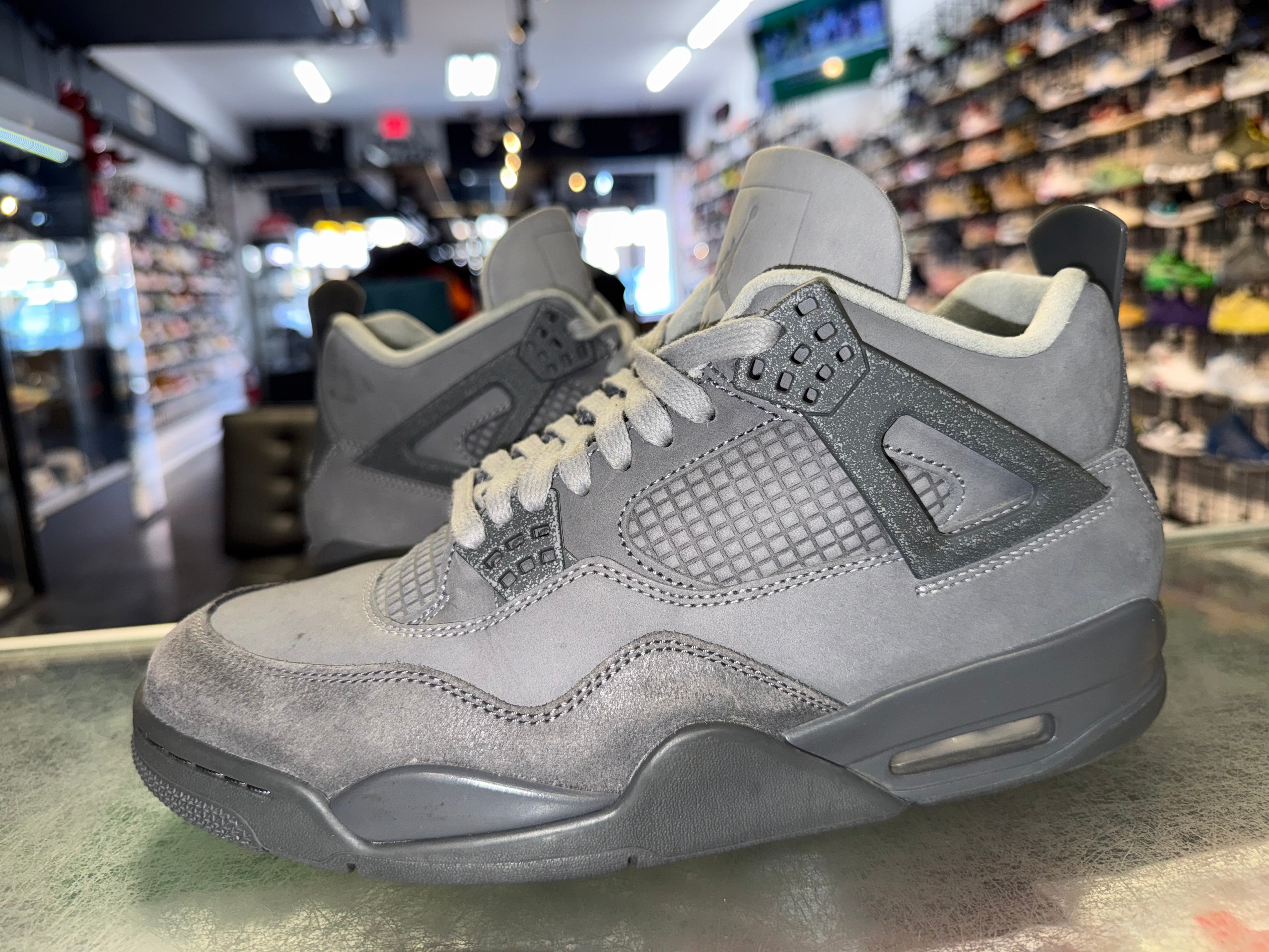 Size 9 Air Jordan 4 “Paris Olympics Wet Cement”