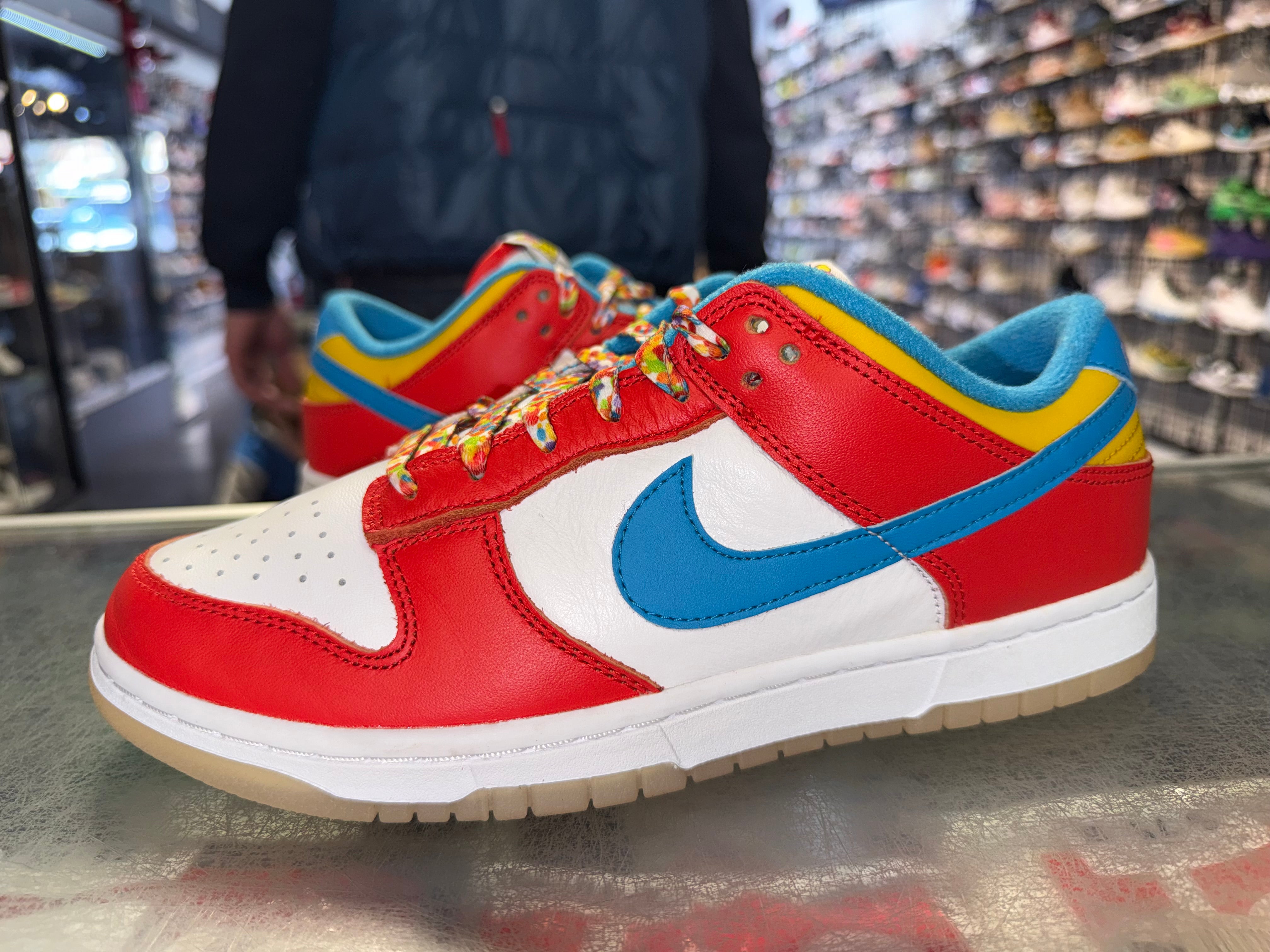 Size 7 Dunk Low Lebron James "Fruity Pebbles"