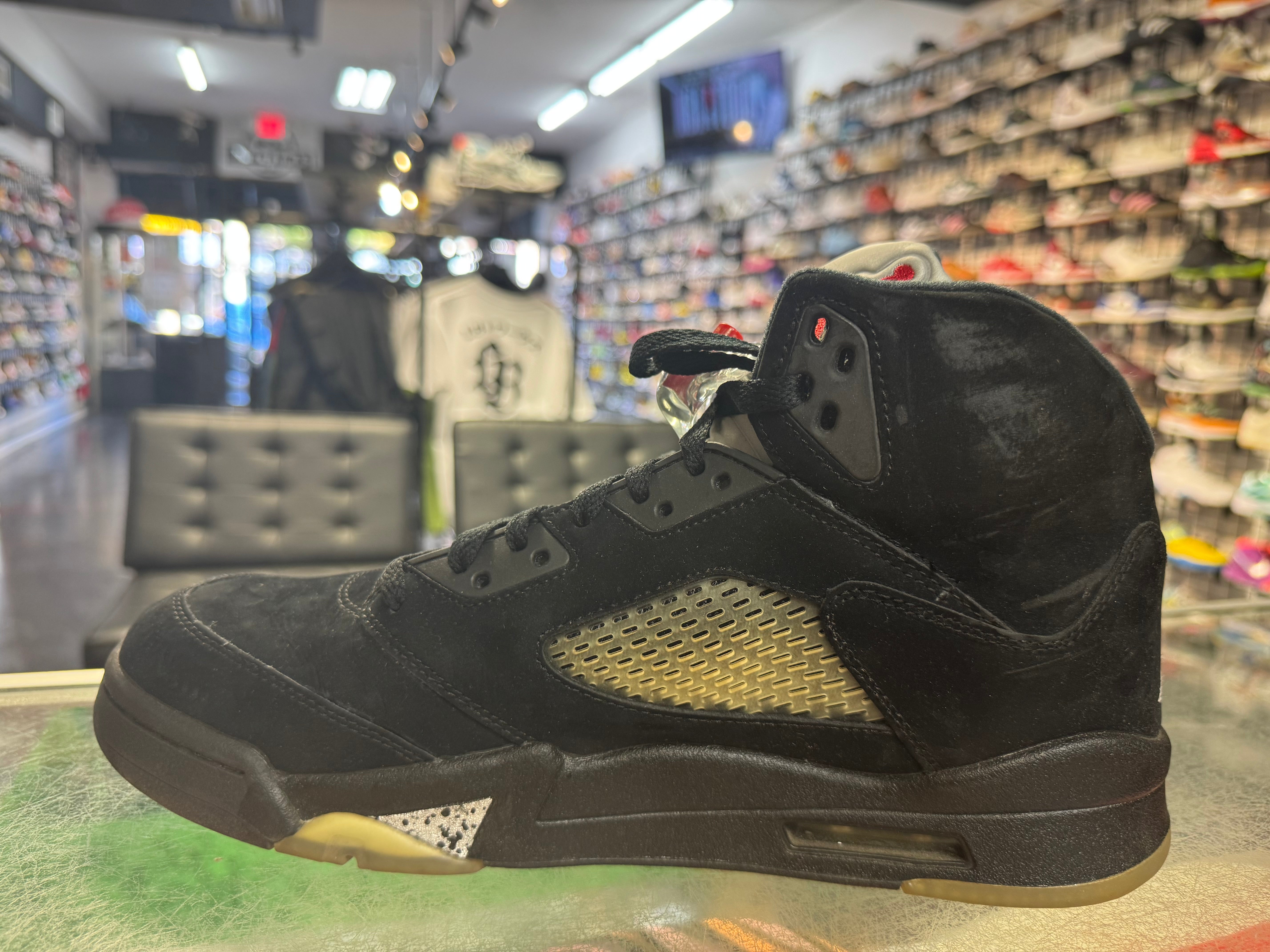 Size 12 Air Jordan 5 "Black Metallic" 2011