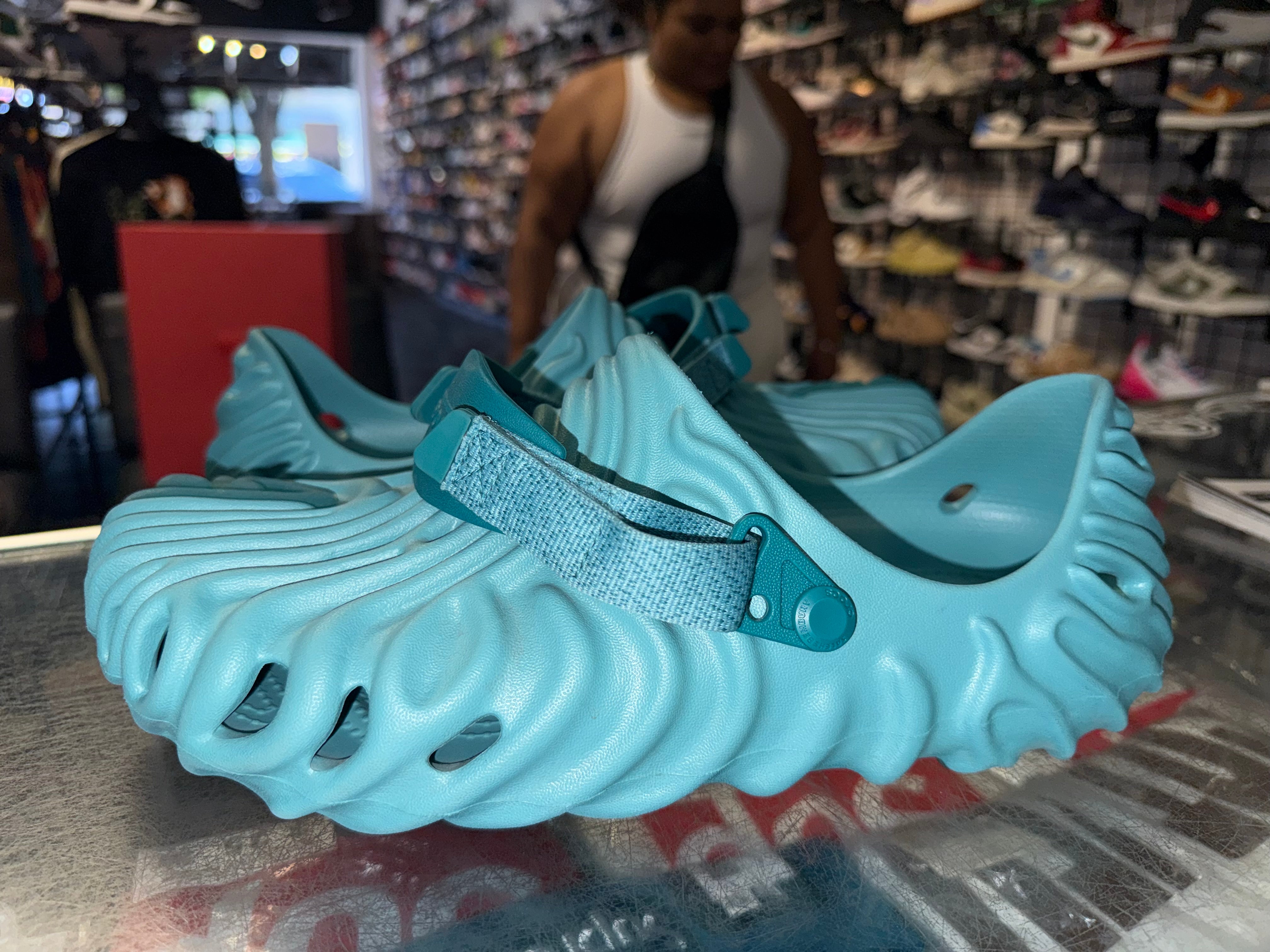 Size 11 Crocs by Salehe Bembury "Tide"