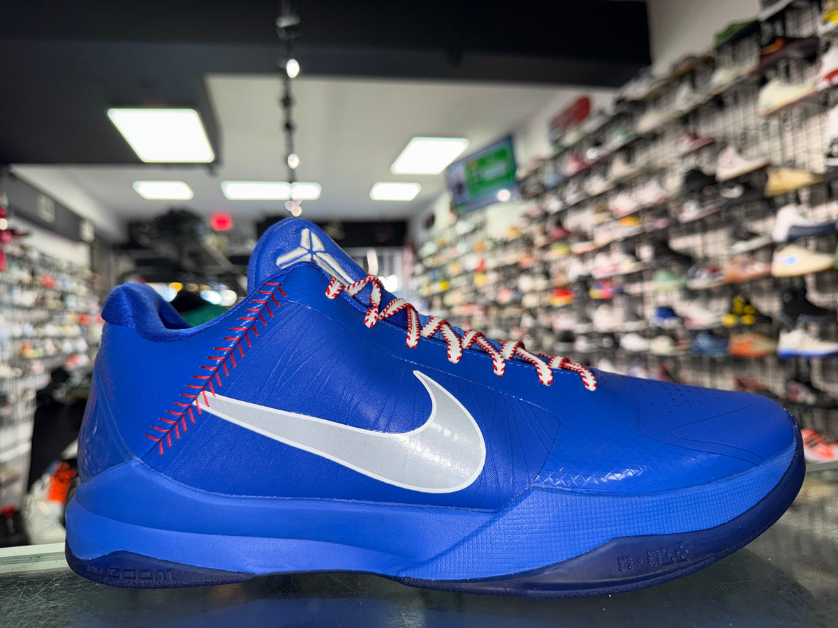 Nike Kobe 5 Protro Dodgers sneaker, pre-owned, size 12