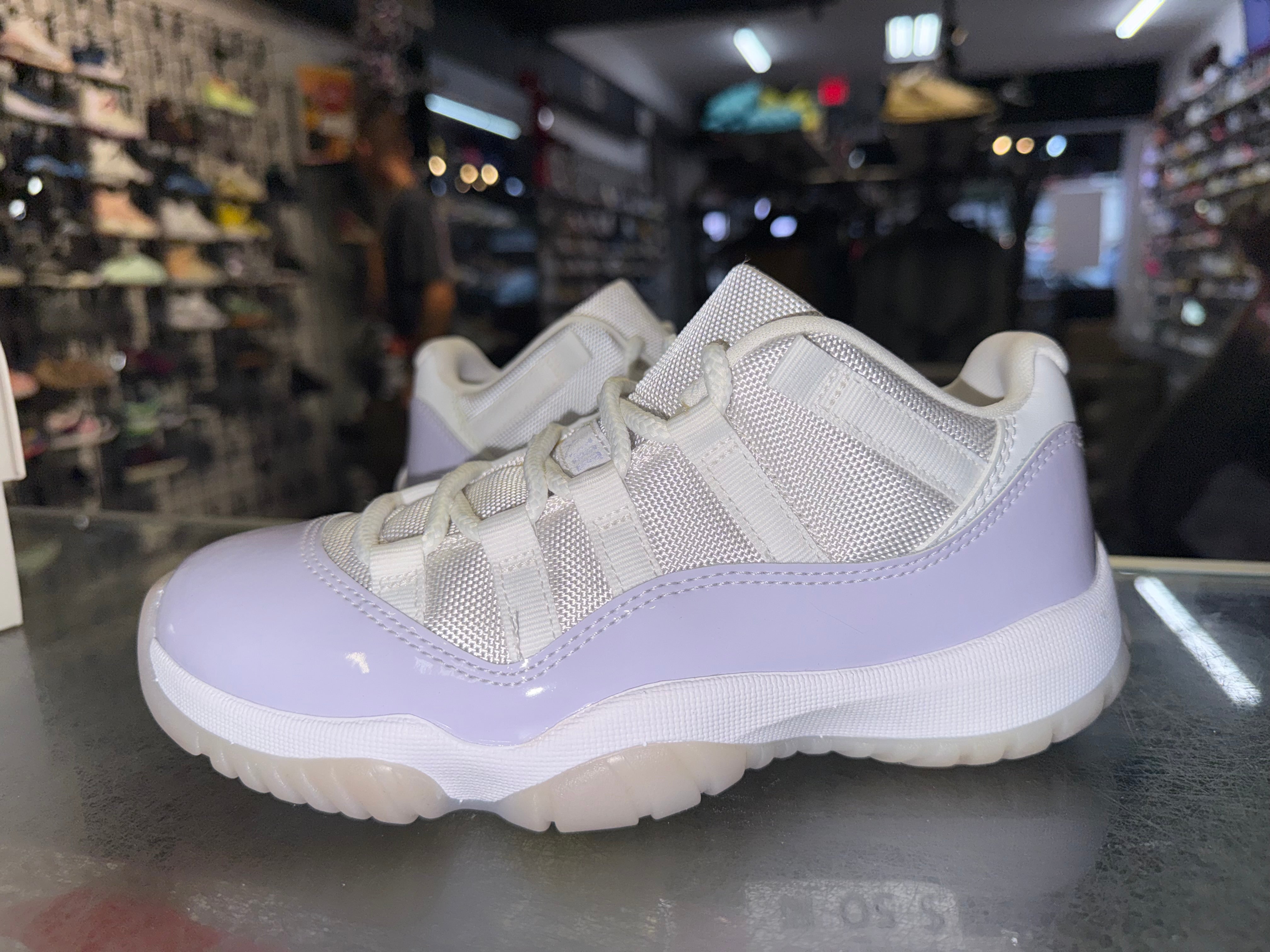 Size 4 (5.5W) Air Jordan 11 Low "Pure Violet"