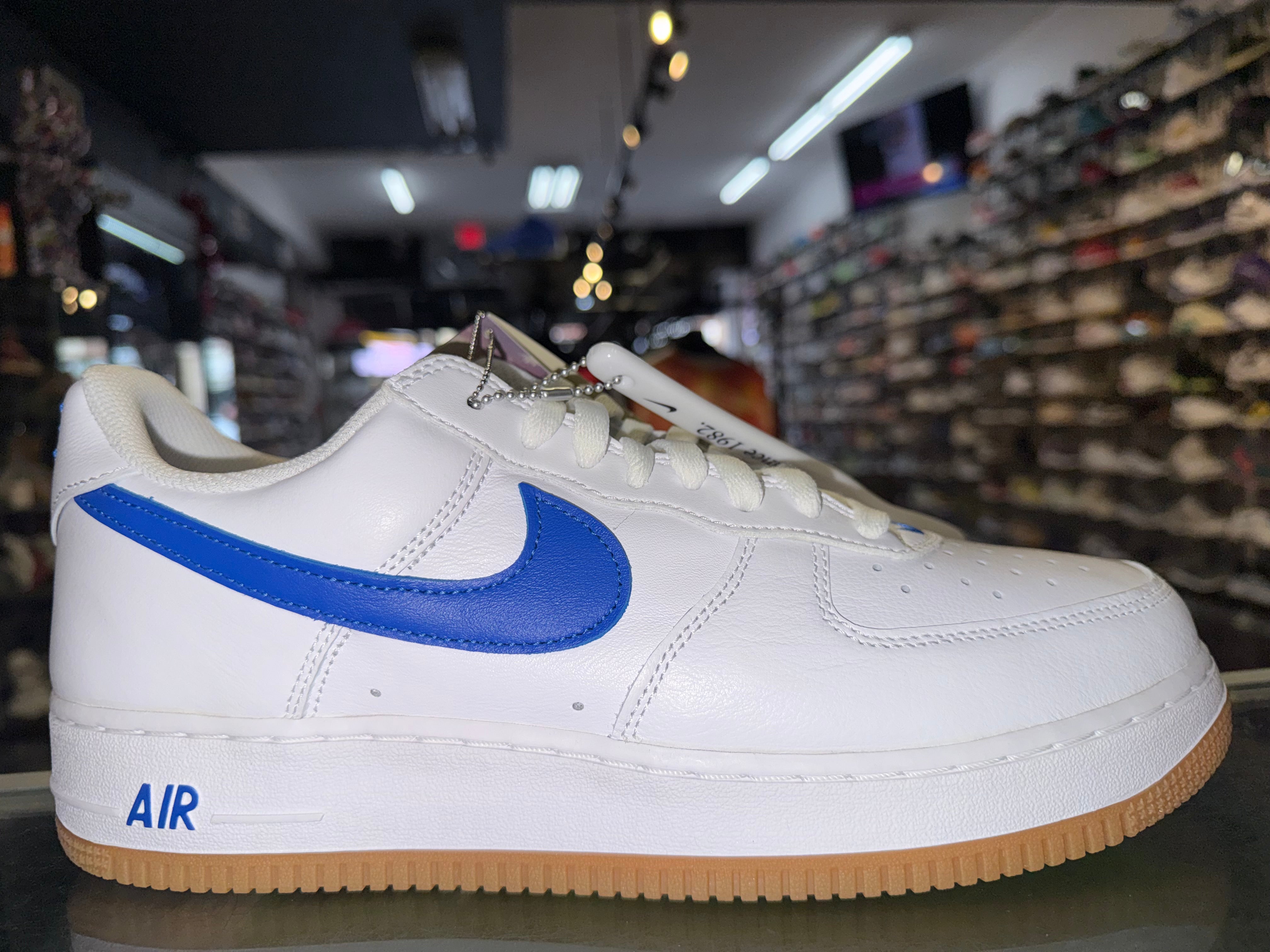Size 11 Air Force 1 Color of The Month “Blue” Brand New