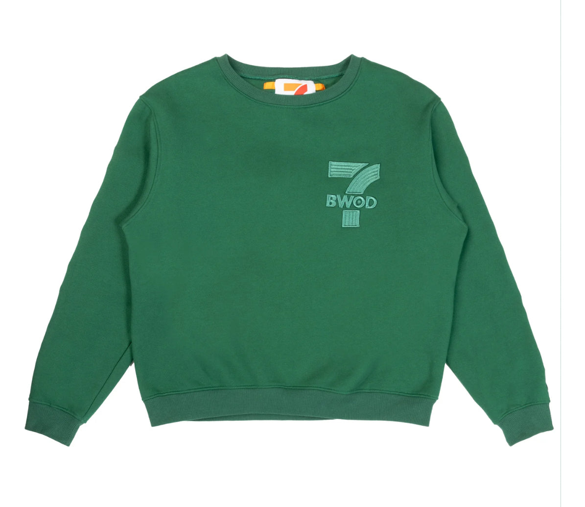 Size L By Way of Dallas x 7-11 Crewneck “Green” Brand New
