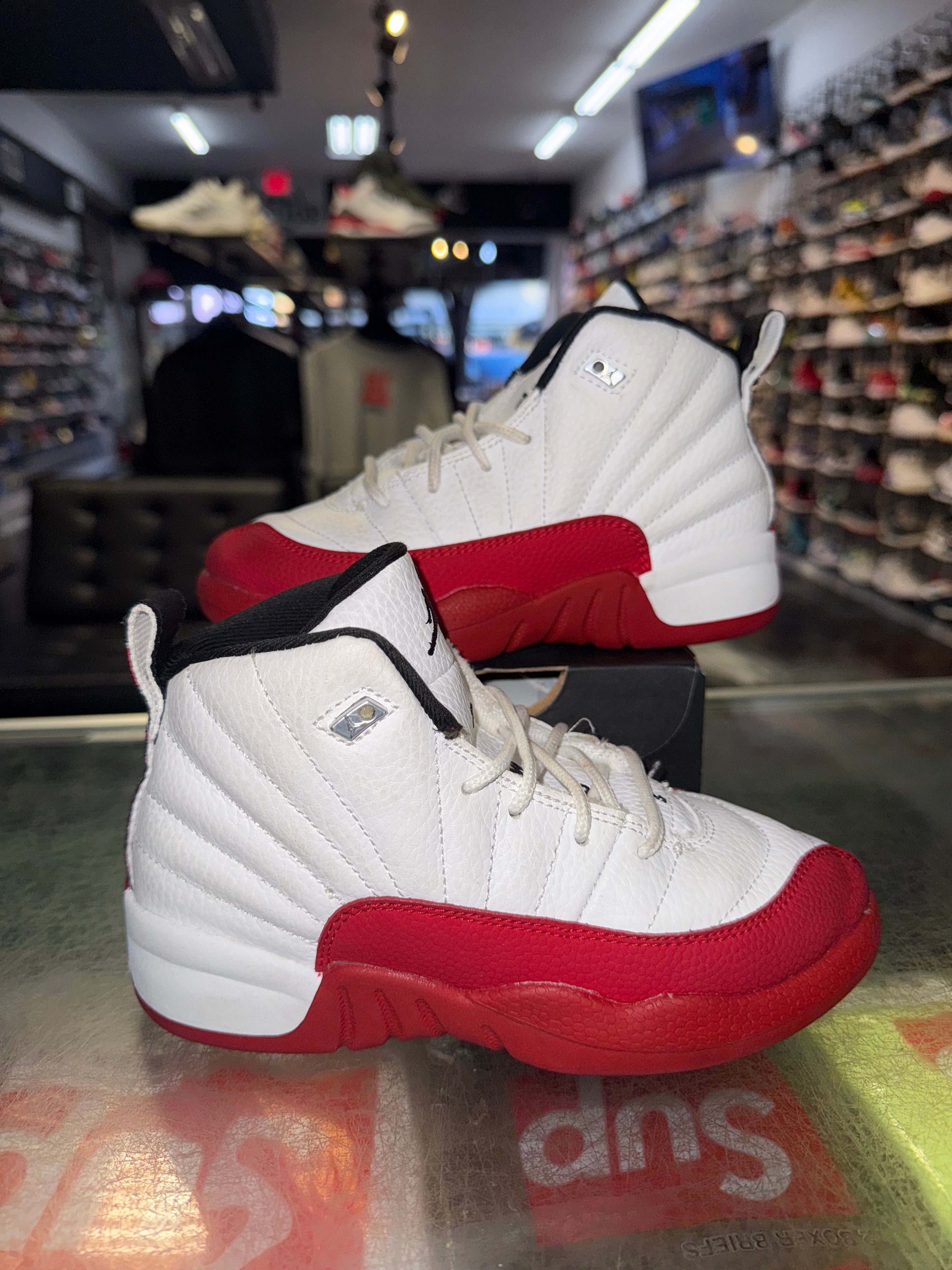 Size 13c Air Jordan 12 "Cherry" (PS)