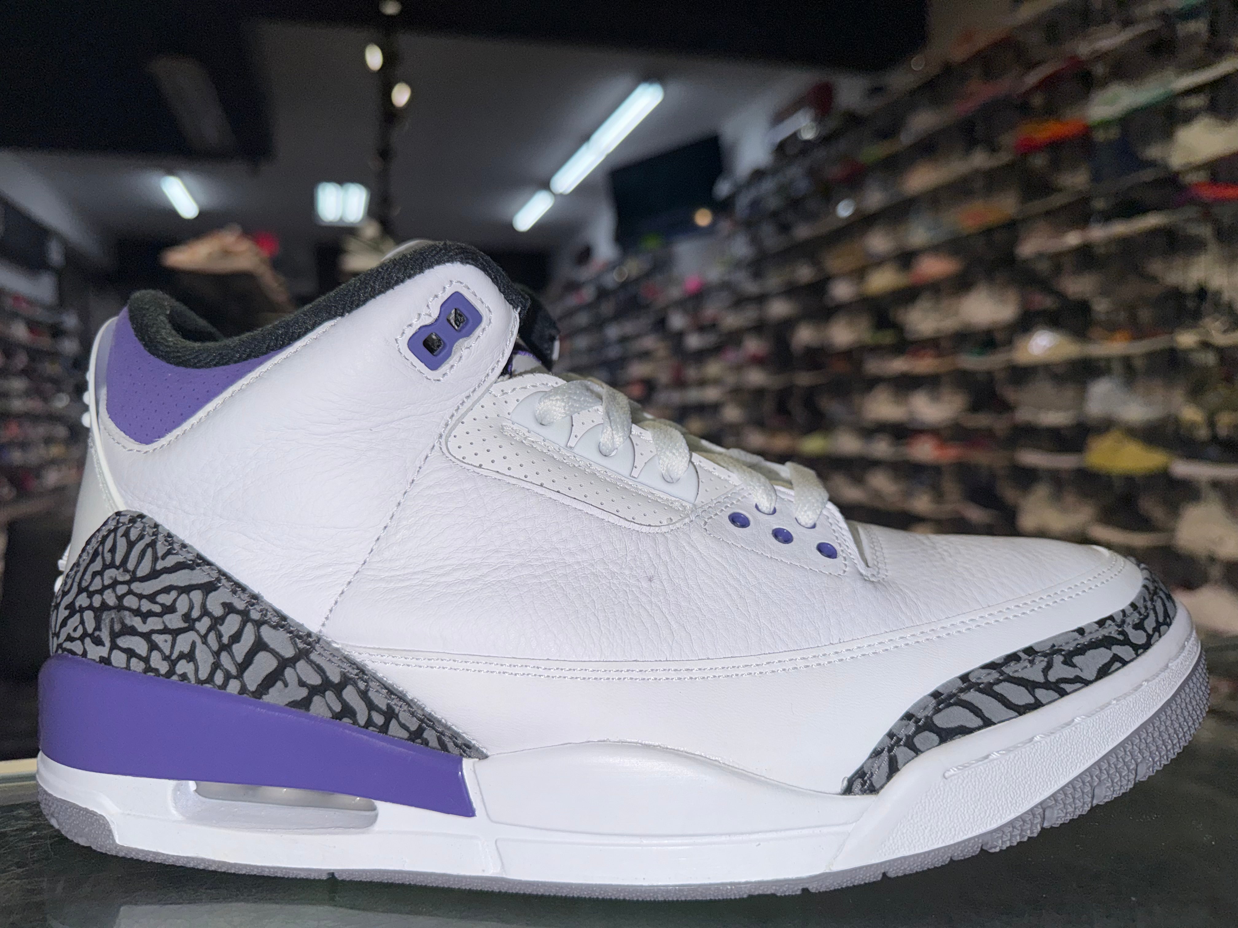Size 12 Air Jordan 3 "Dark Iris"