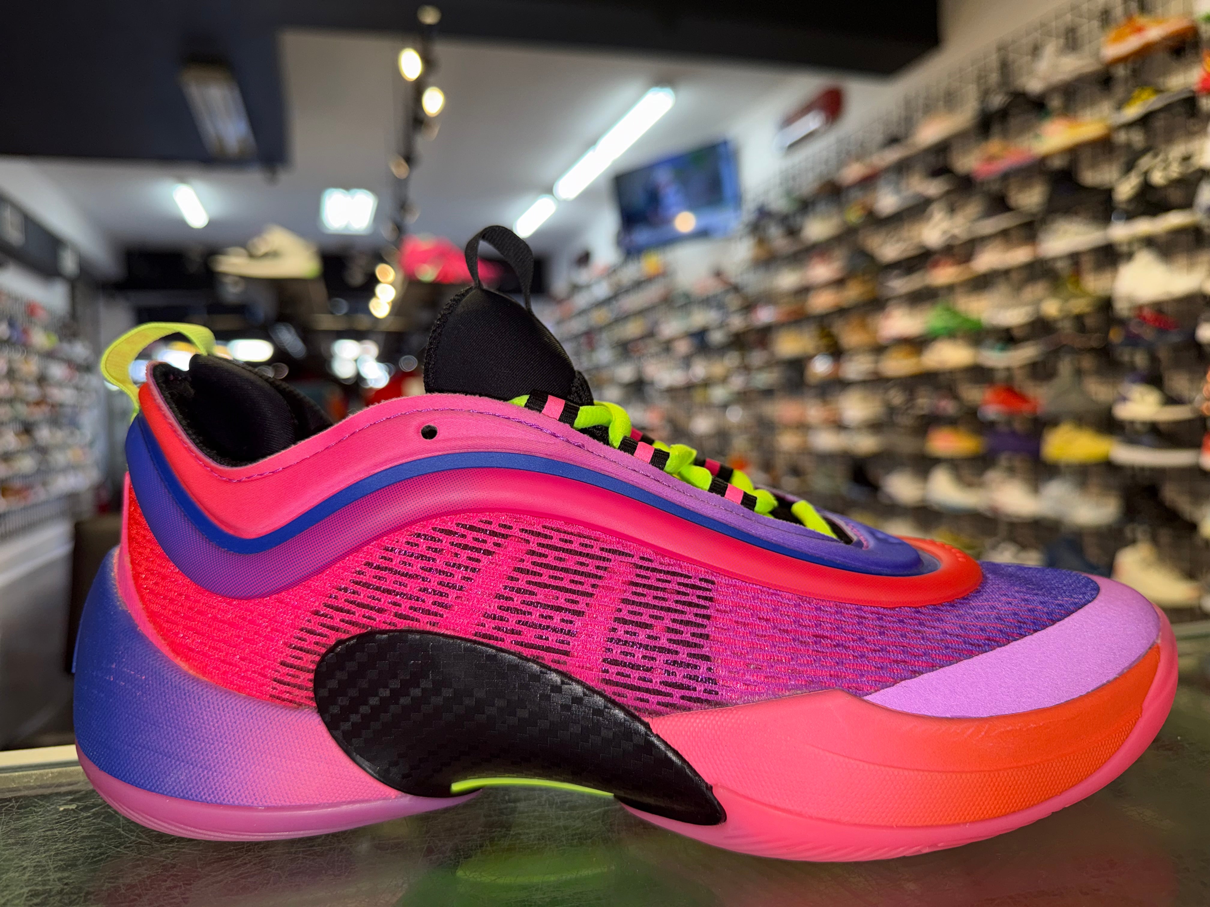 Size 7 Adidas DON Issue #6 “Purple Burst” Worn 1x