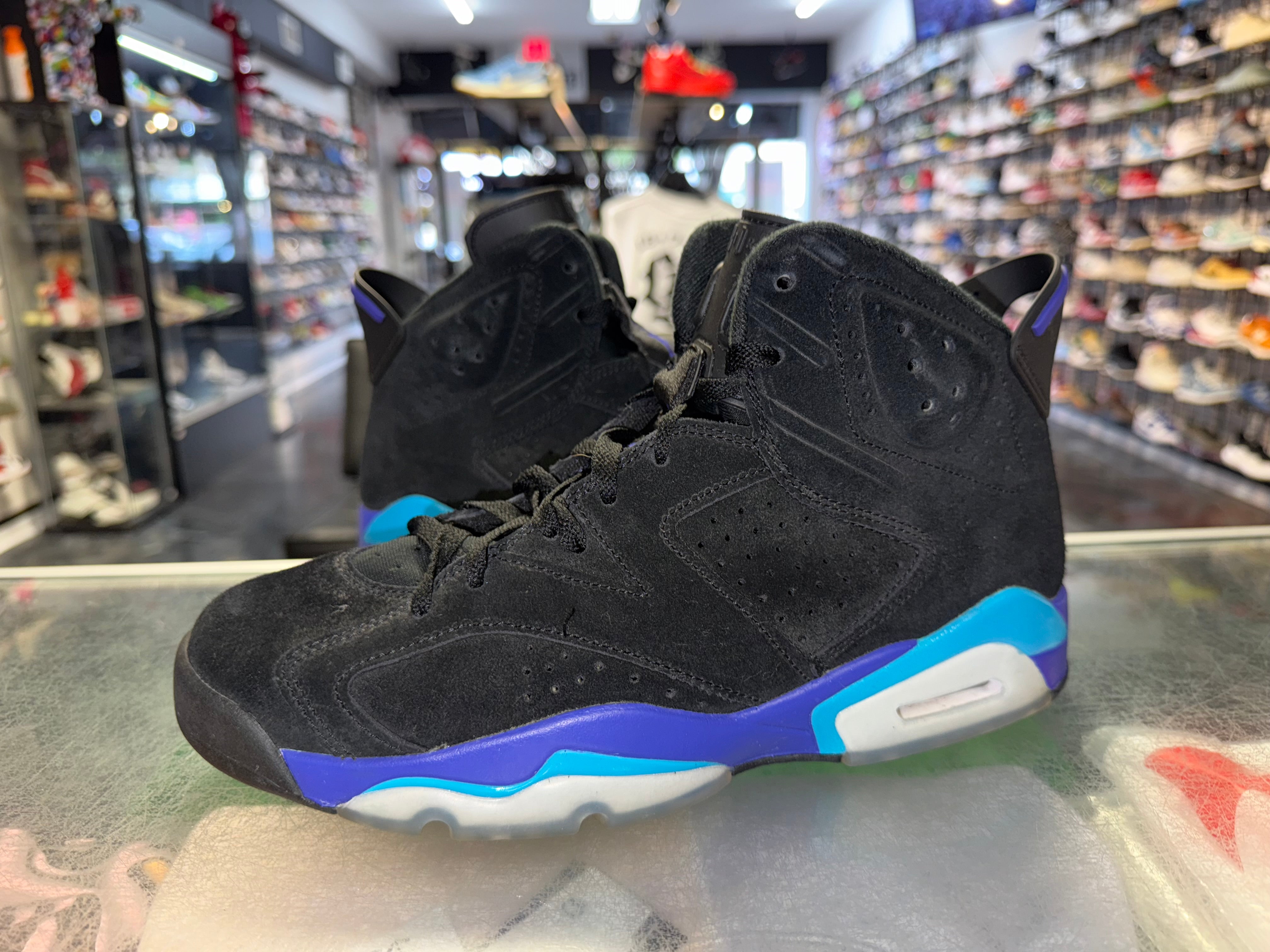 Size 9.5 Air Jordan 6 "Aqua"