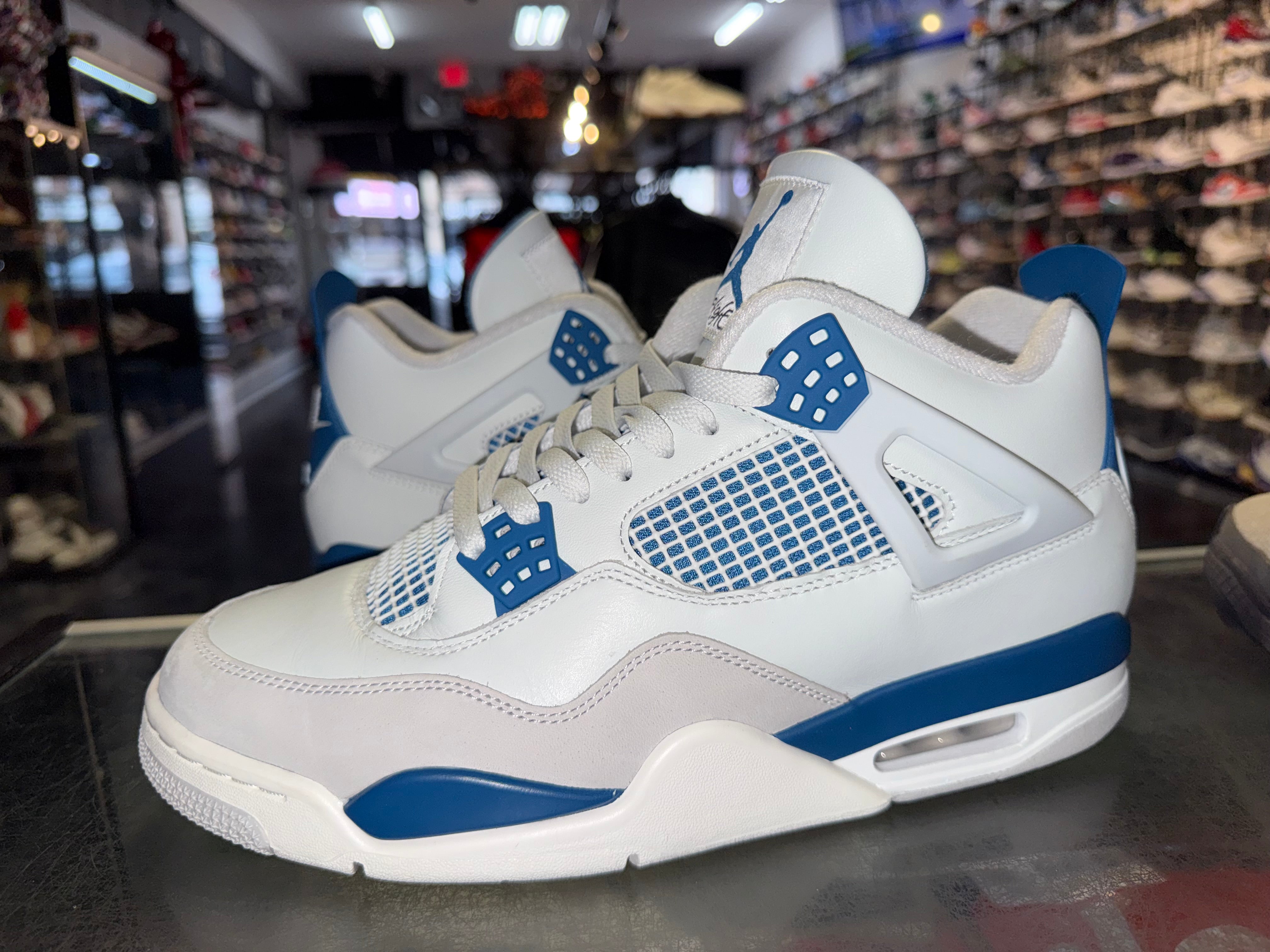 Size 11.5 Air Jordan 4 "Military Blue"