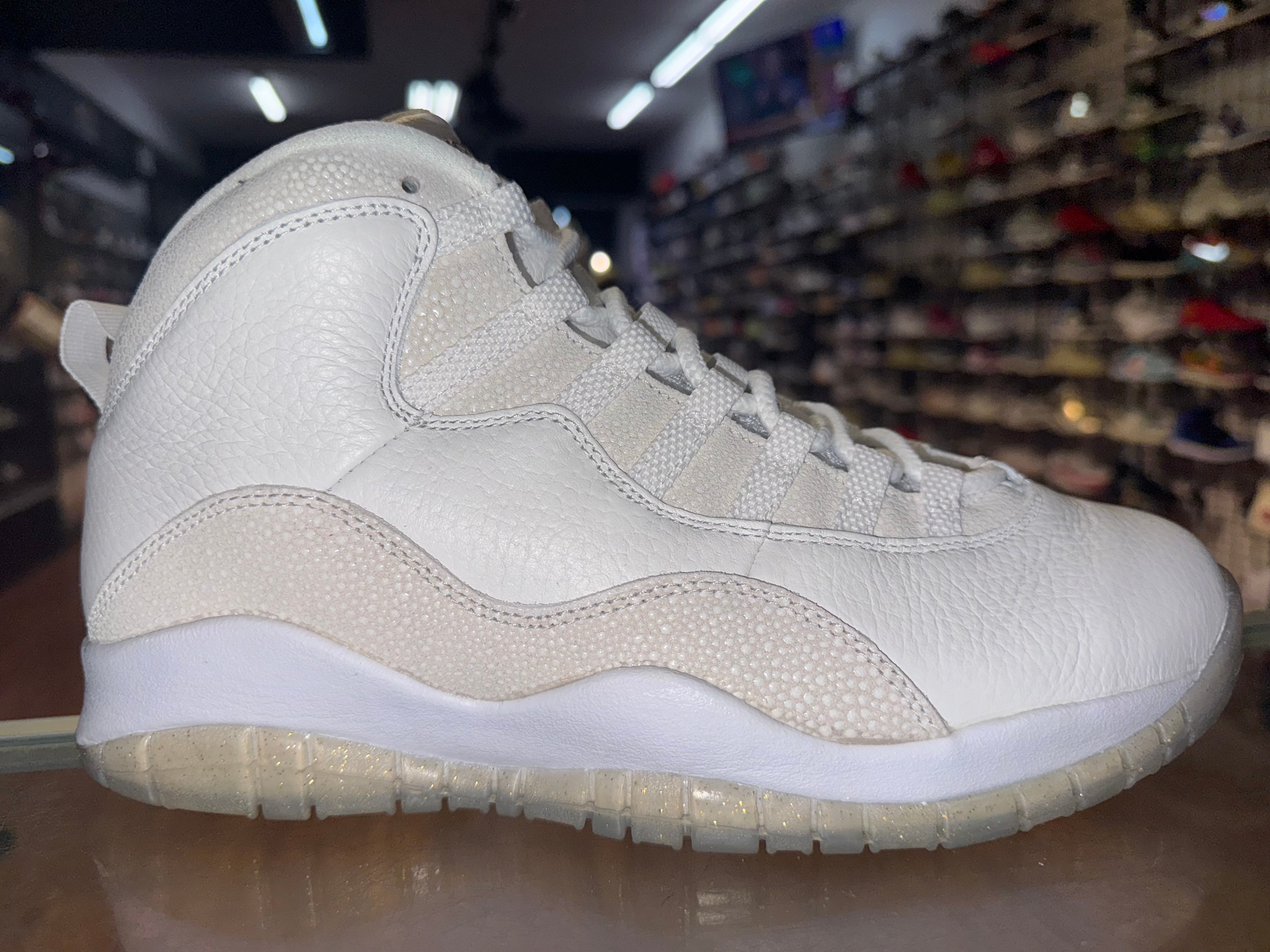 Size 9 Air Jordan 10 Drake “OVO White” Brand New