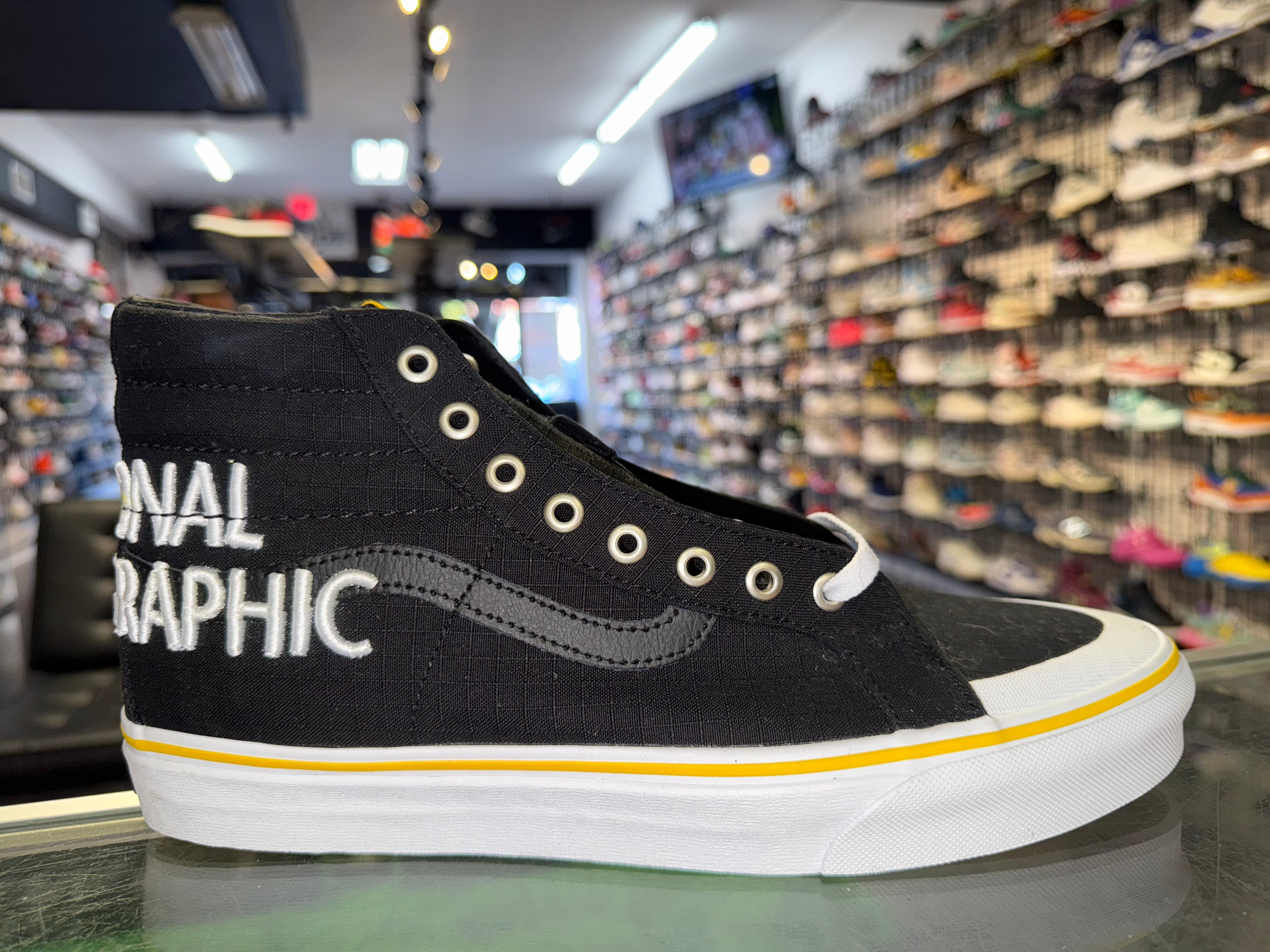 Size 11 Vans Sk8 Hi “National Geographic” Brand New