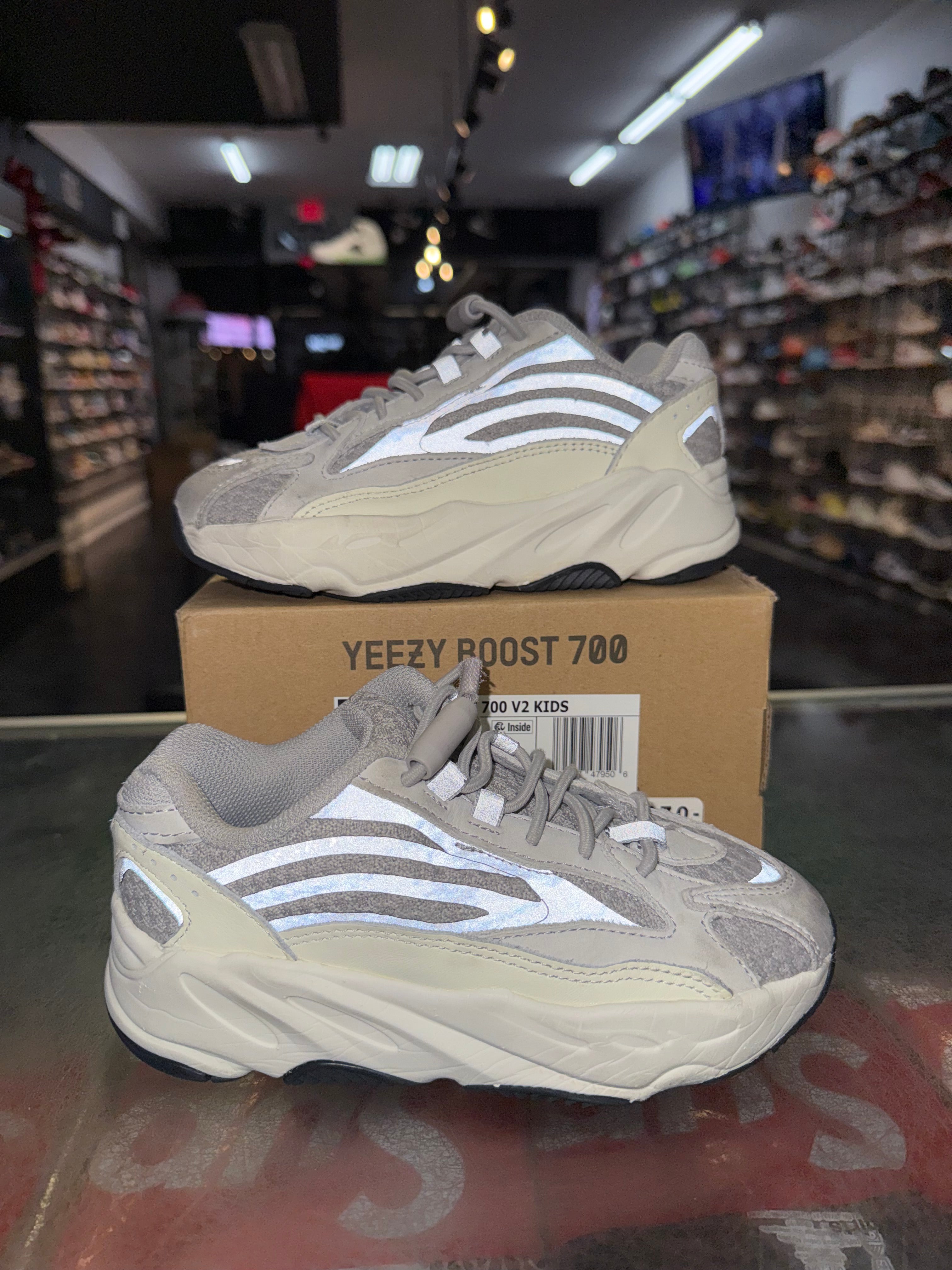 Size 12K Yeezy Boost 700 V2 "Static" (Kids)