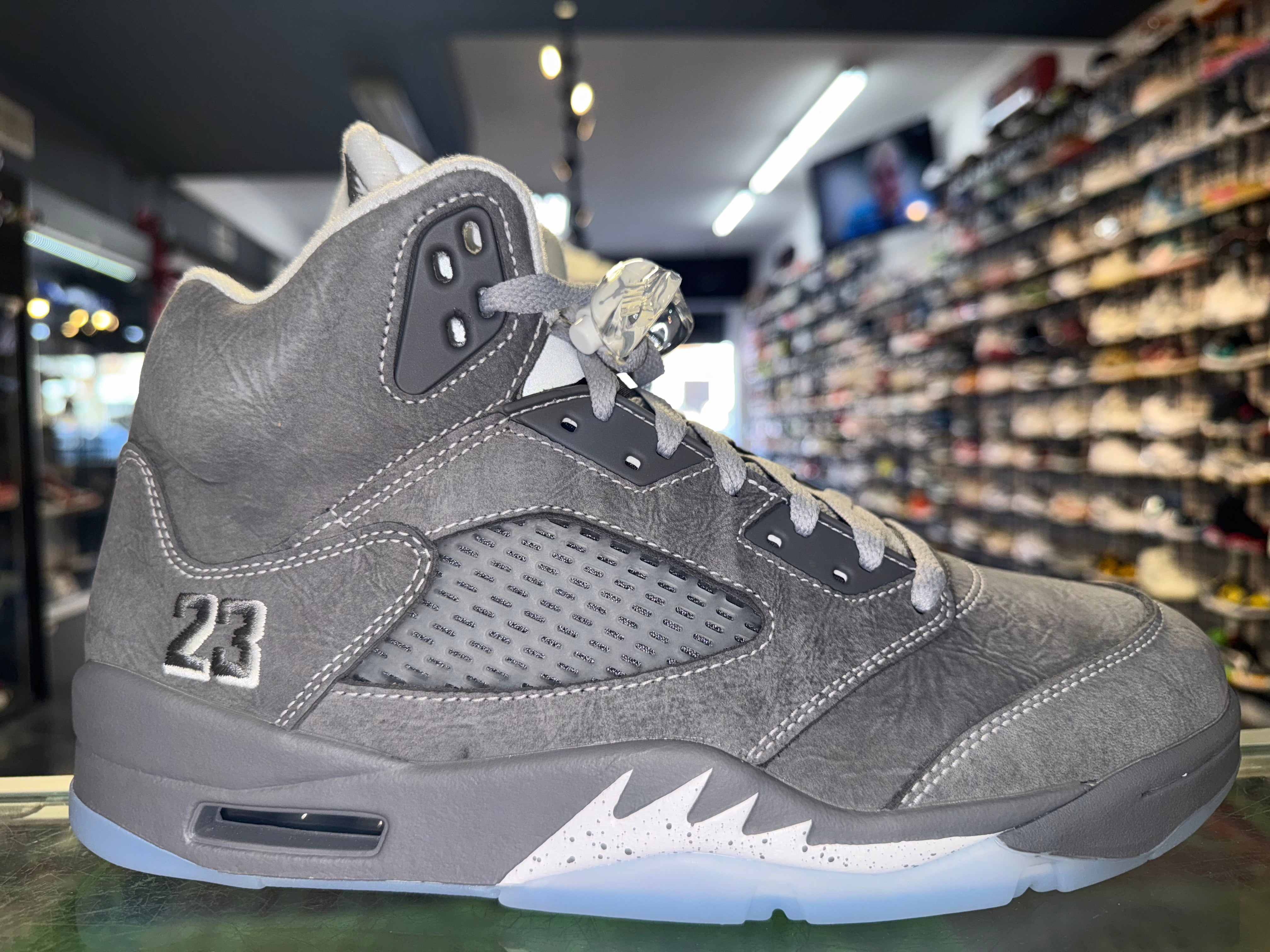 Size 9.5 Air Jordan 5 "Wolf Grey" 2026 Brand New