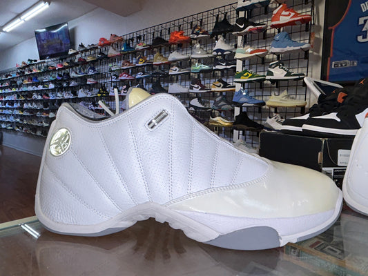 Size 13 Air Jordan 12.5 Team Low "White/Metallic Silver" Brand New (MAMO)