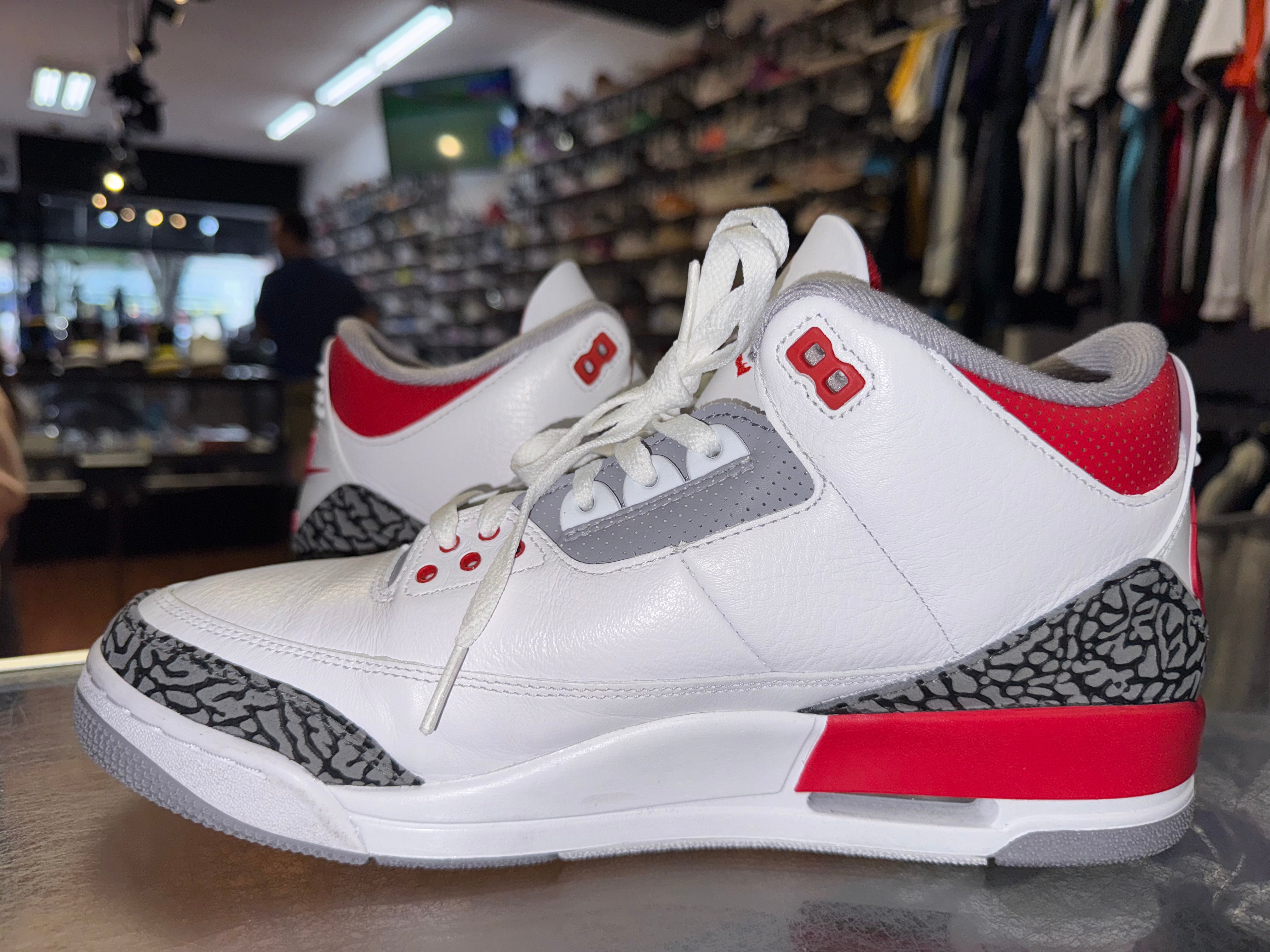 Size 11.5 Air Jordan 3 "Fire Red"