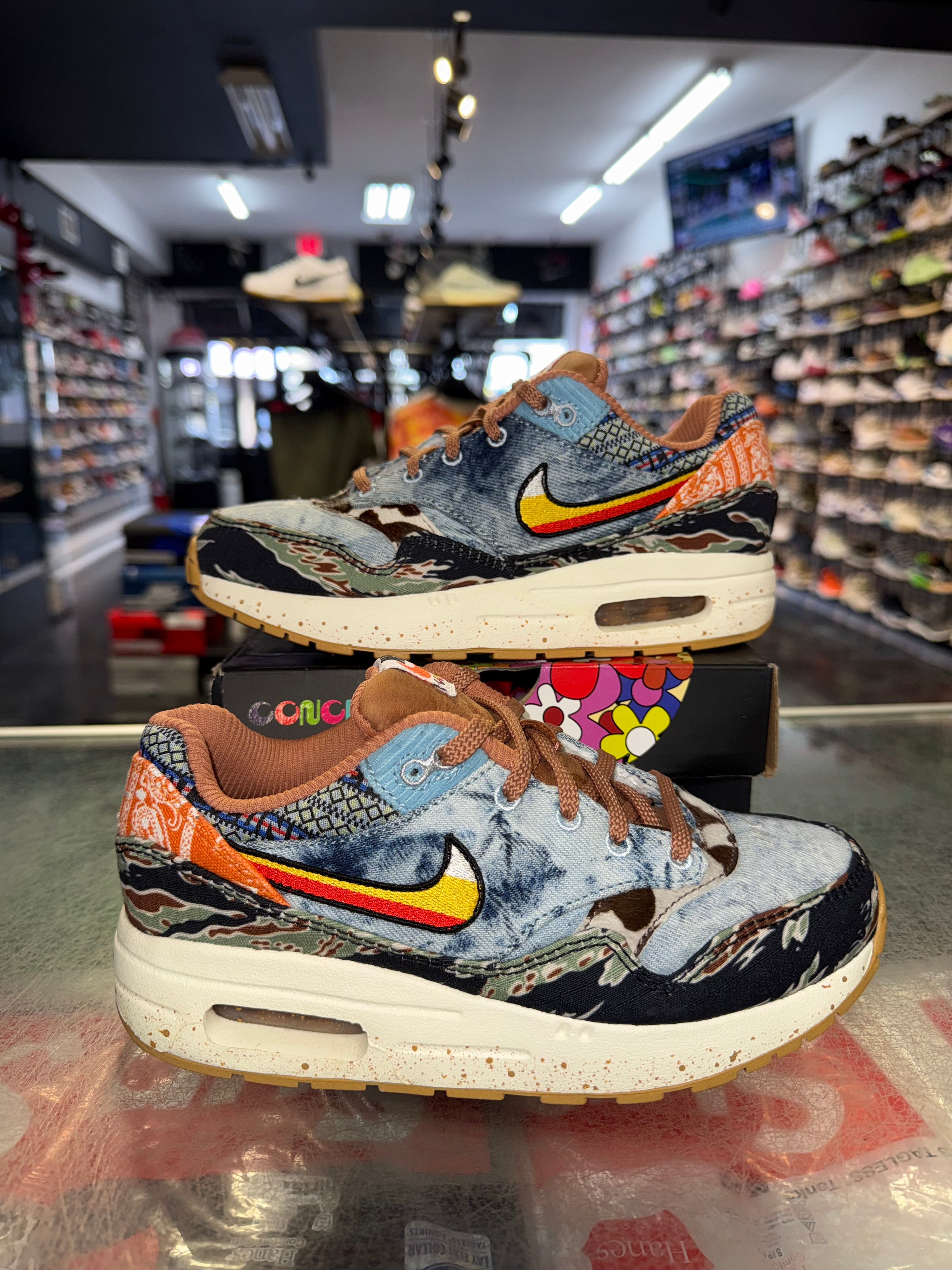 Size 2.5y Air Max 1 Concepts "Heavy" (PS) Brand New