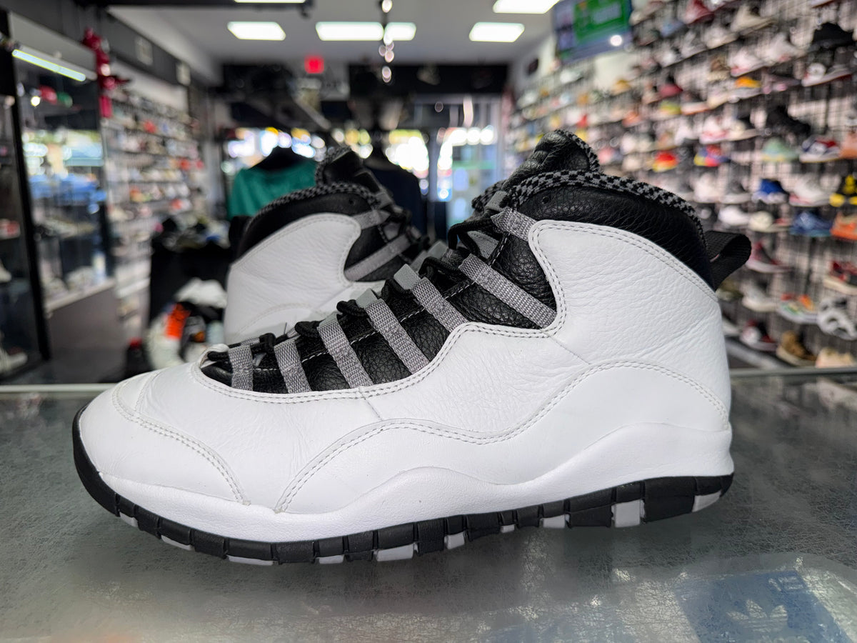 Air Jordan 10 Steel sneaker, pre-owned, size 11.5 – view 2