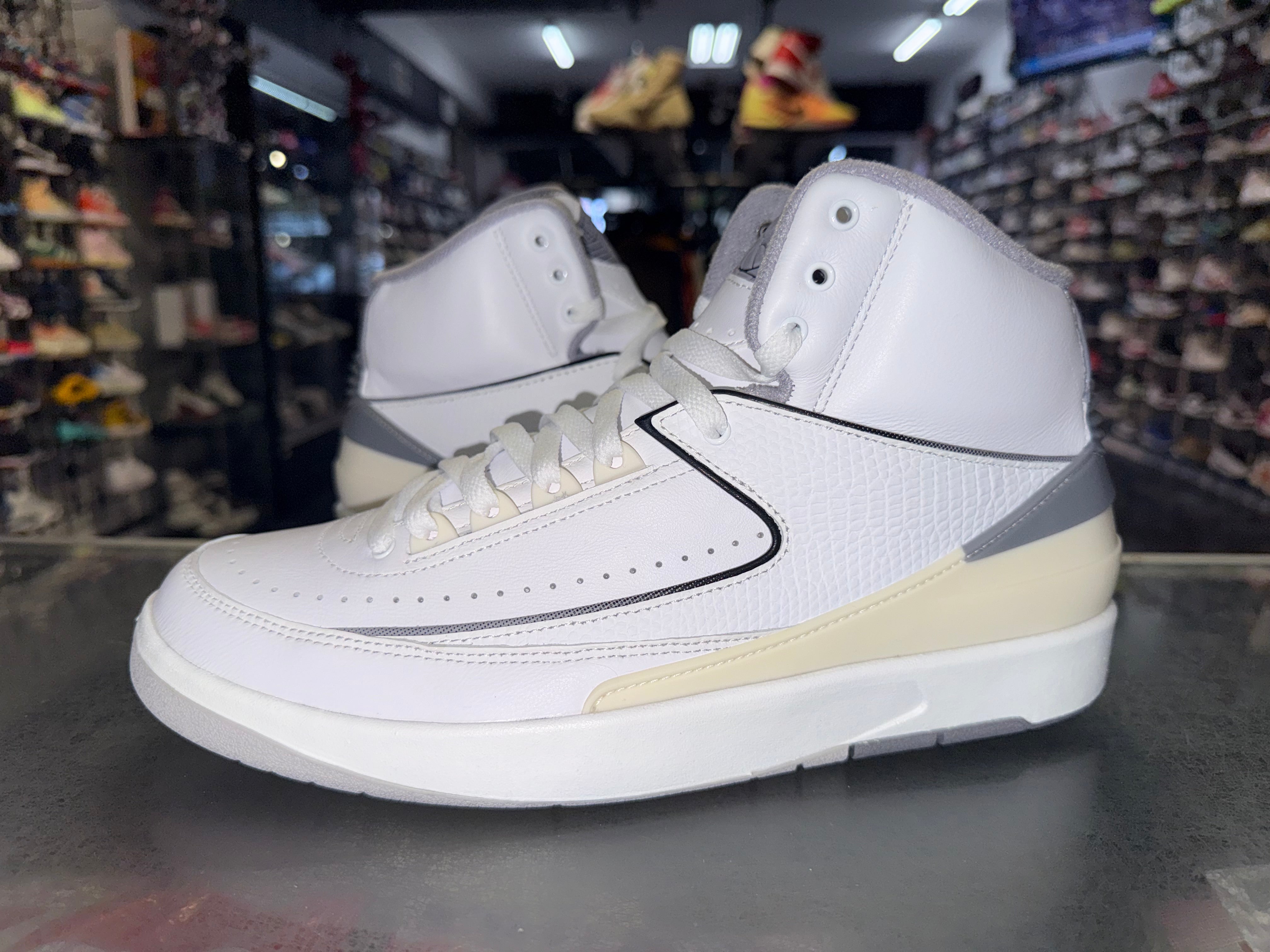 Size 10.5 Air Jordan 2 "Cement Grey"
