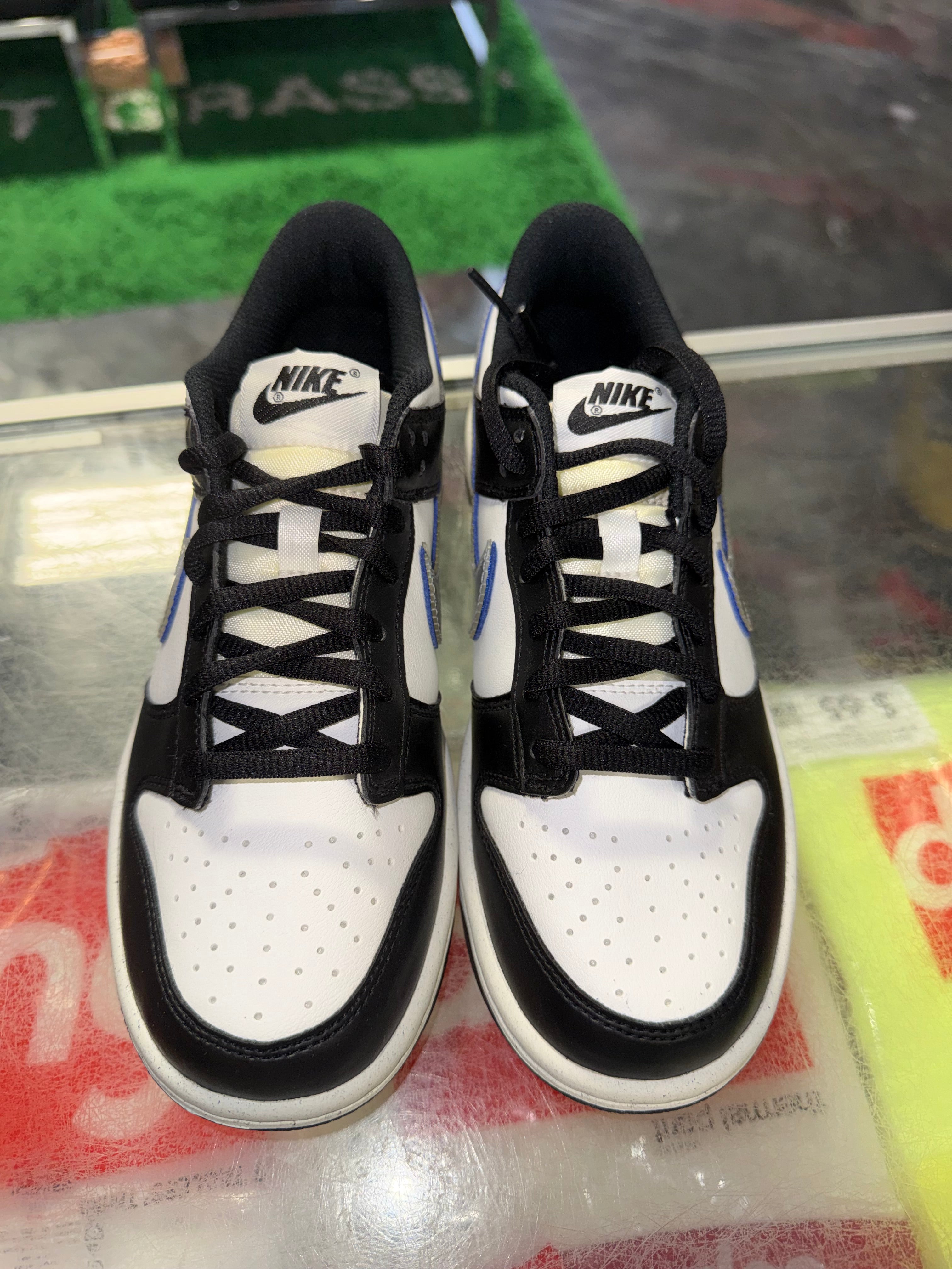 Size 4y Dunk Low Next Nature "TPU Swoosh" Brand New