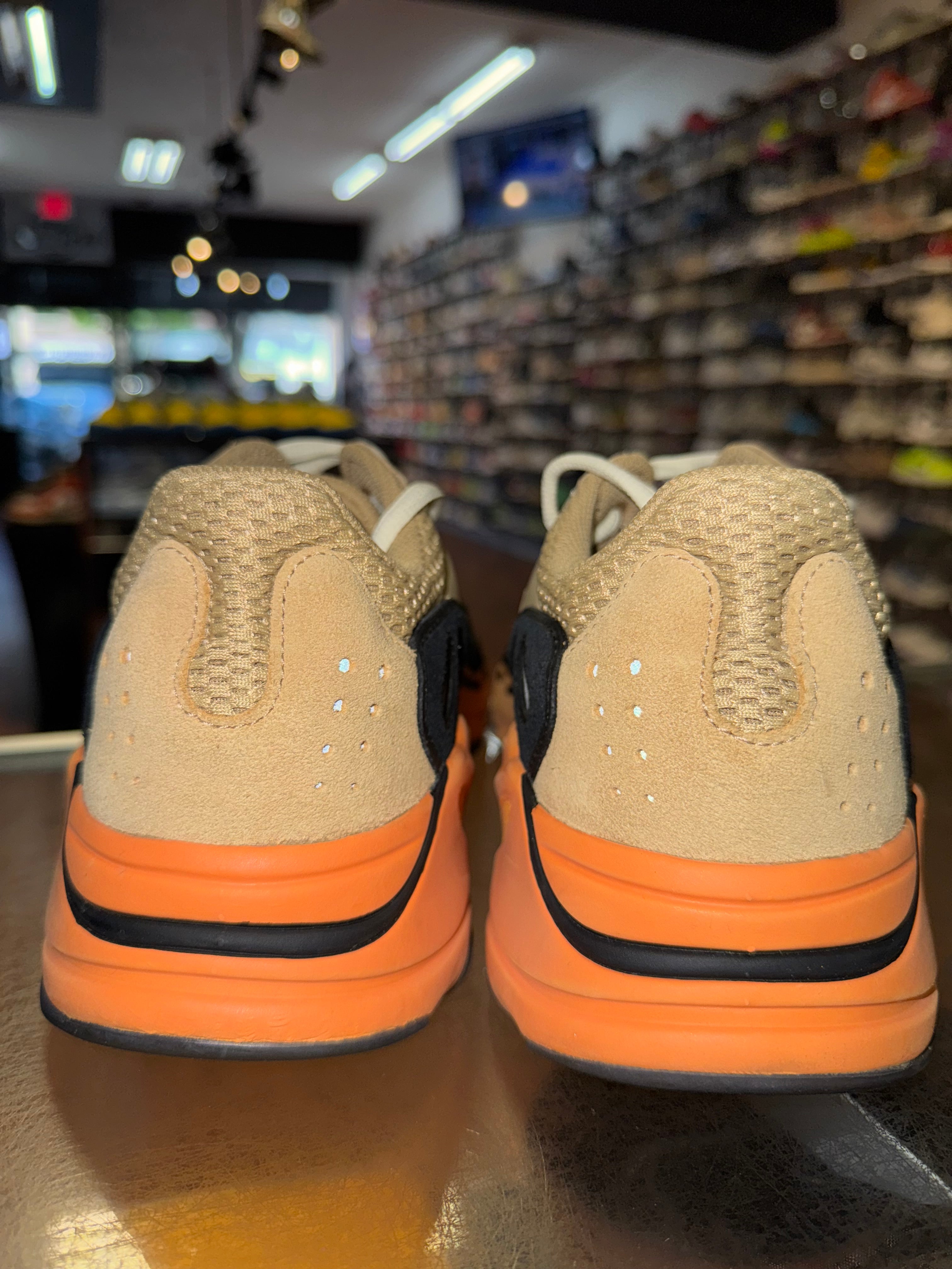 Size 9 Yeezy Boost 700 "Enflame Amber"