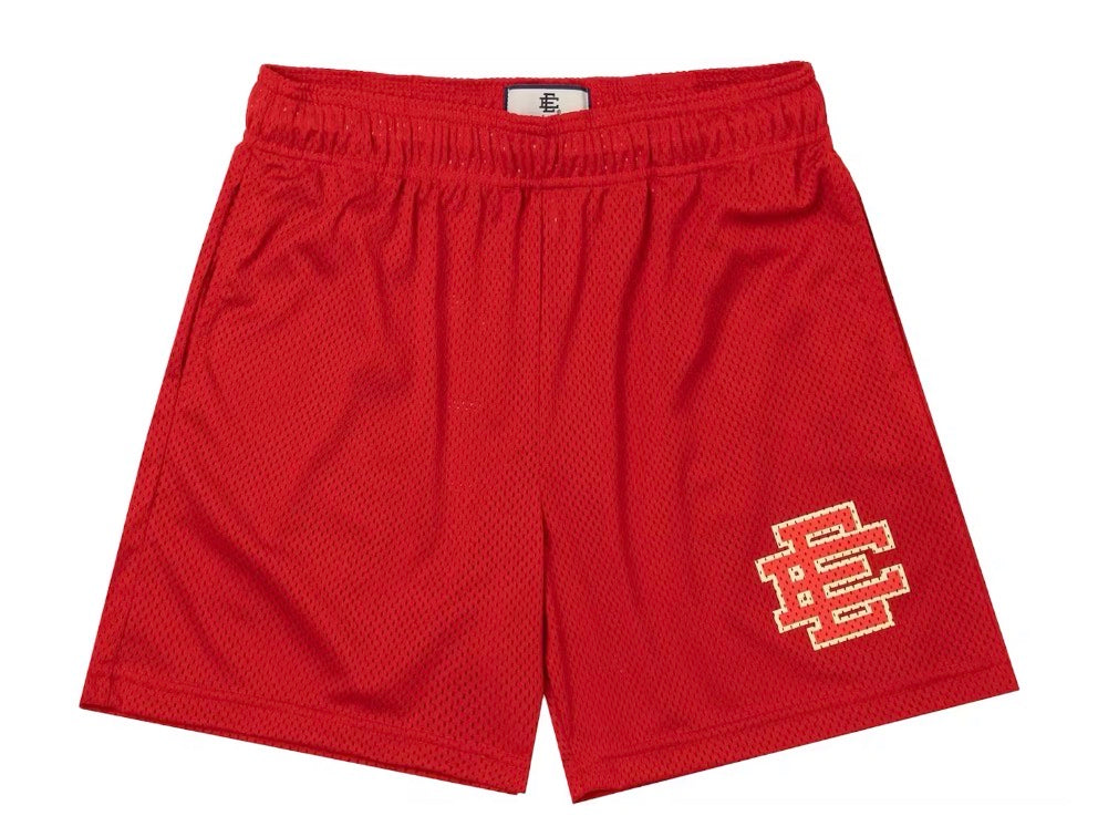 Size XL Eric Emanuel EE Basic Shorts “Berry Red” Brand New