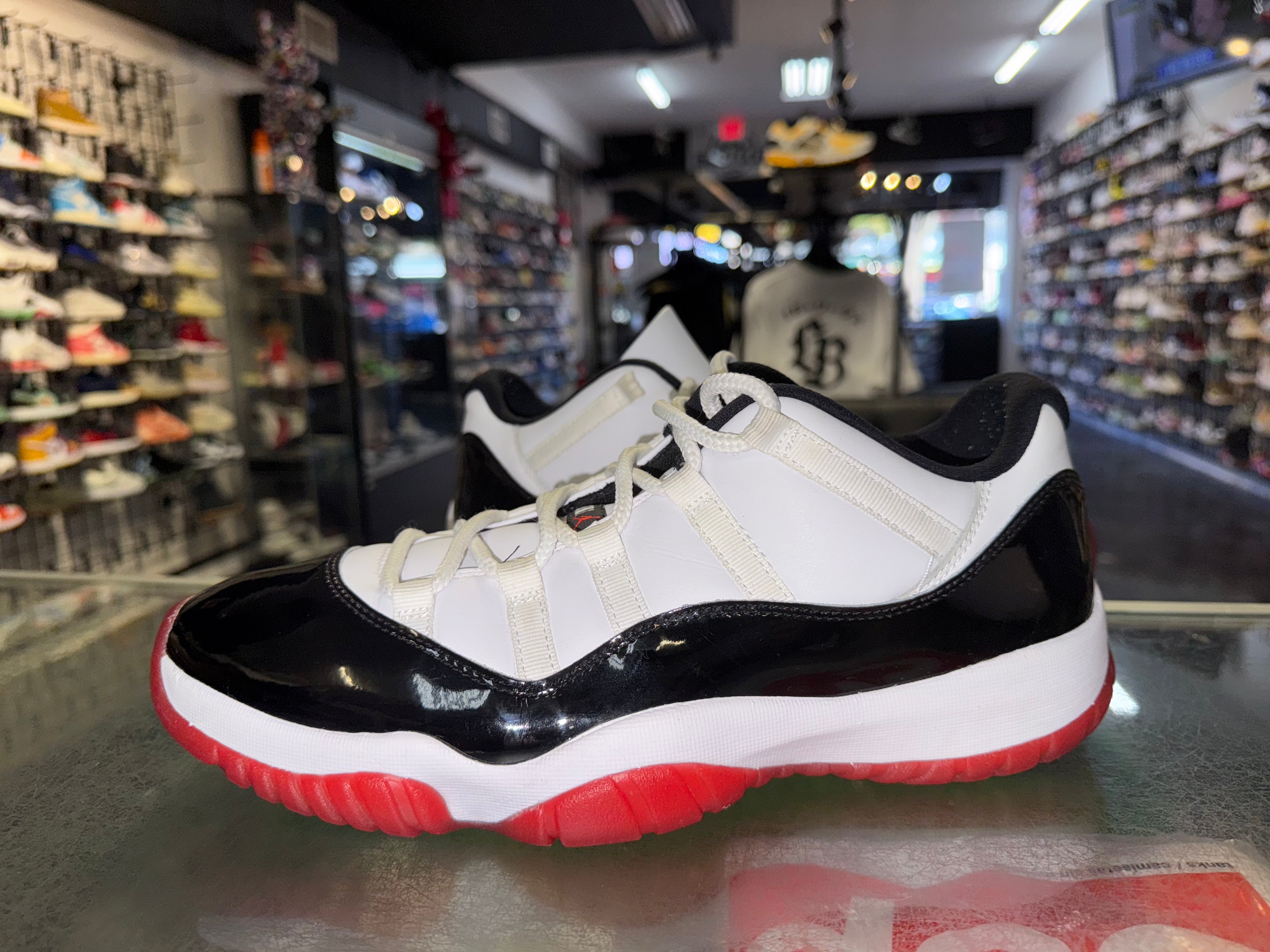 Size 11.5 Air Jordan 11 Low "Concord Bred"