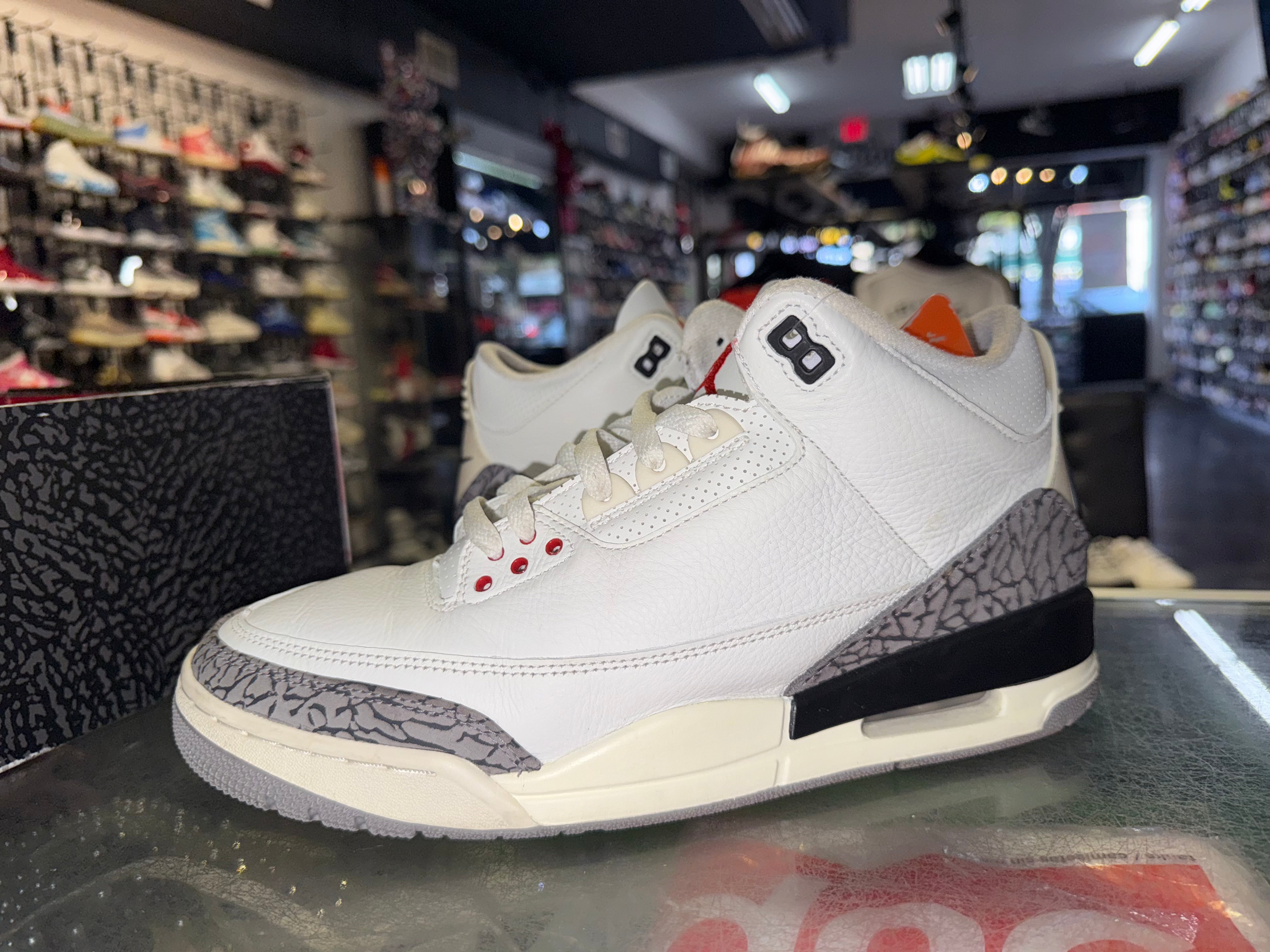 Size 10 Air Jordan 3 “White Cement Reimagined”