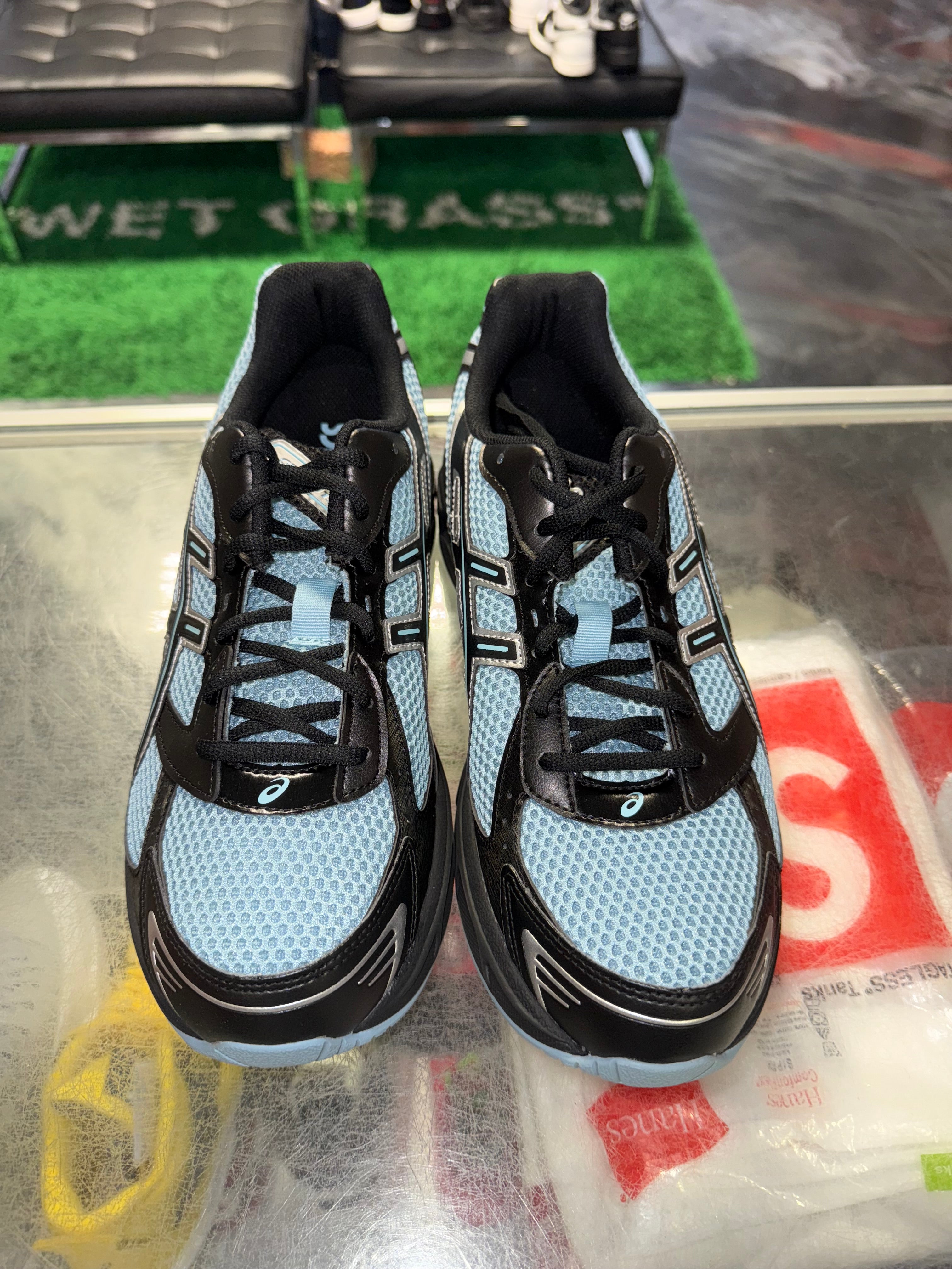 Size 10.5 Asics Gel-1130 "Black Ice Blue" Brand New