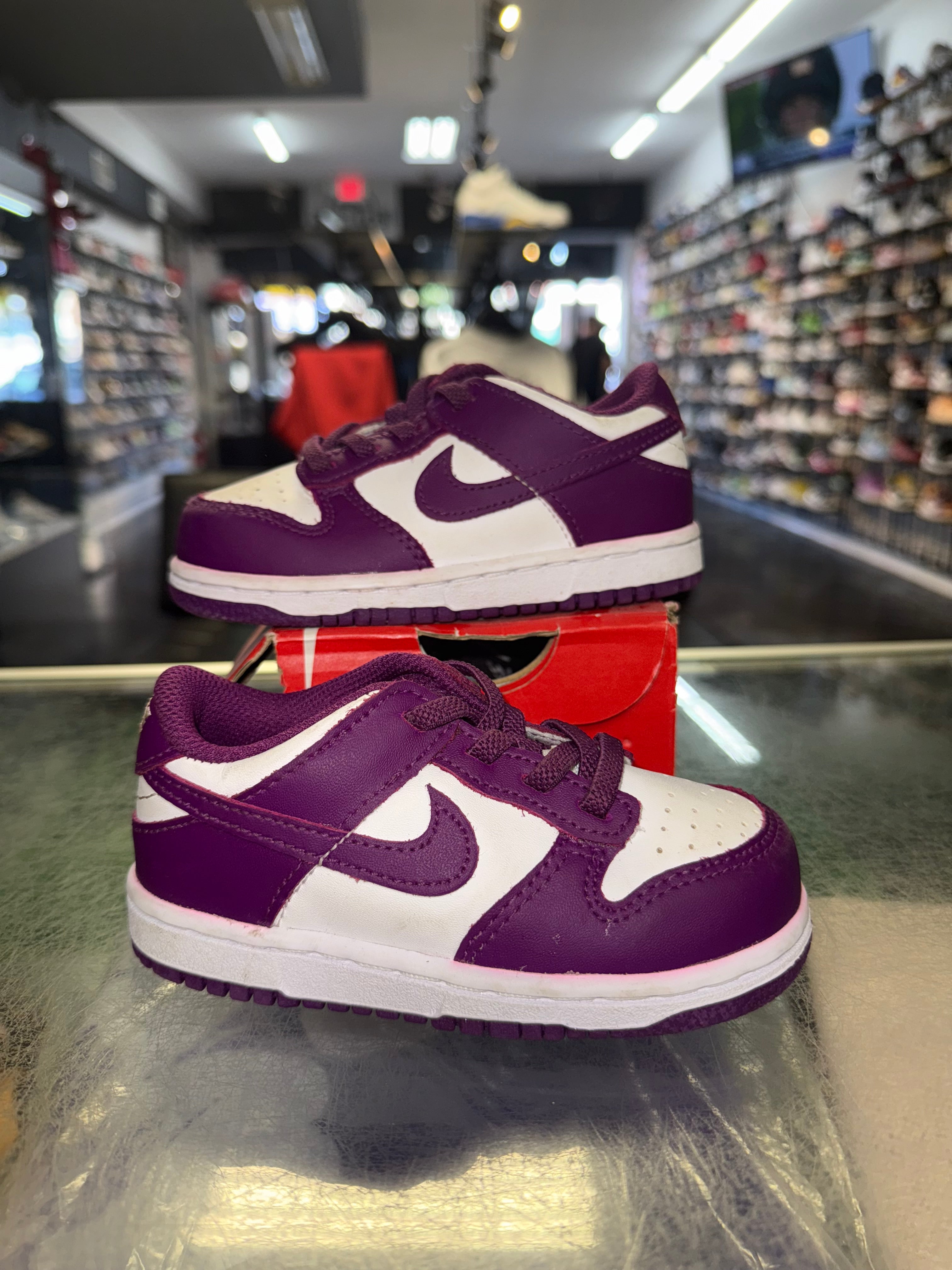 Size 8c Dunk Low “Purple” (TD)