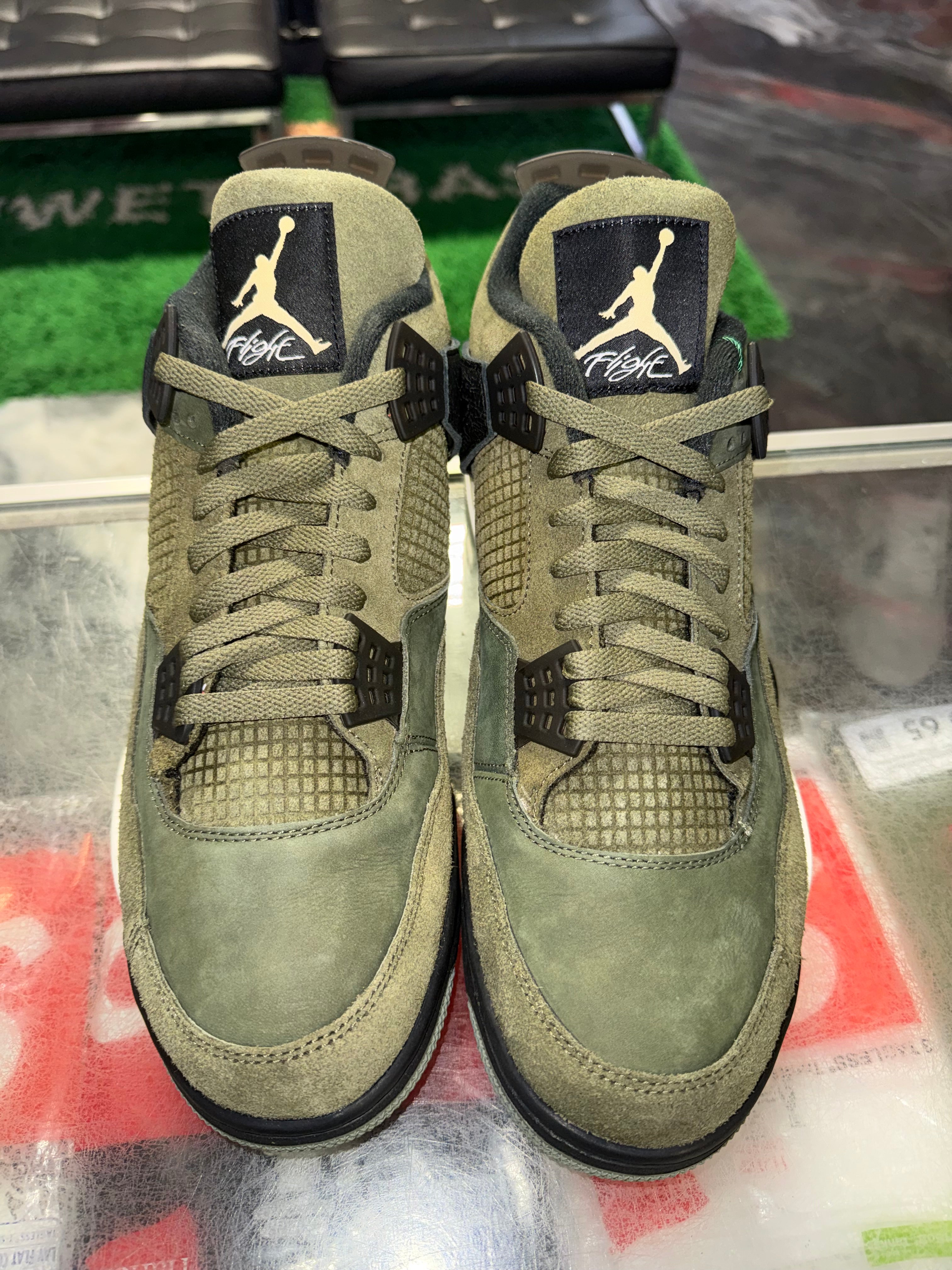 Size 13 Air Jordan 4 “Craft Olive” Brand New
