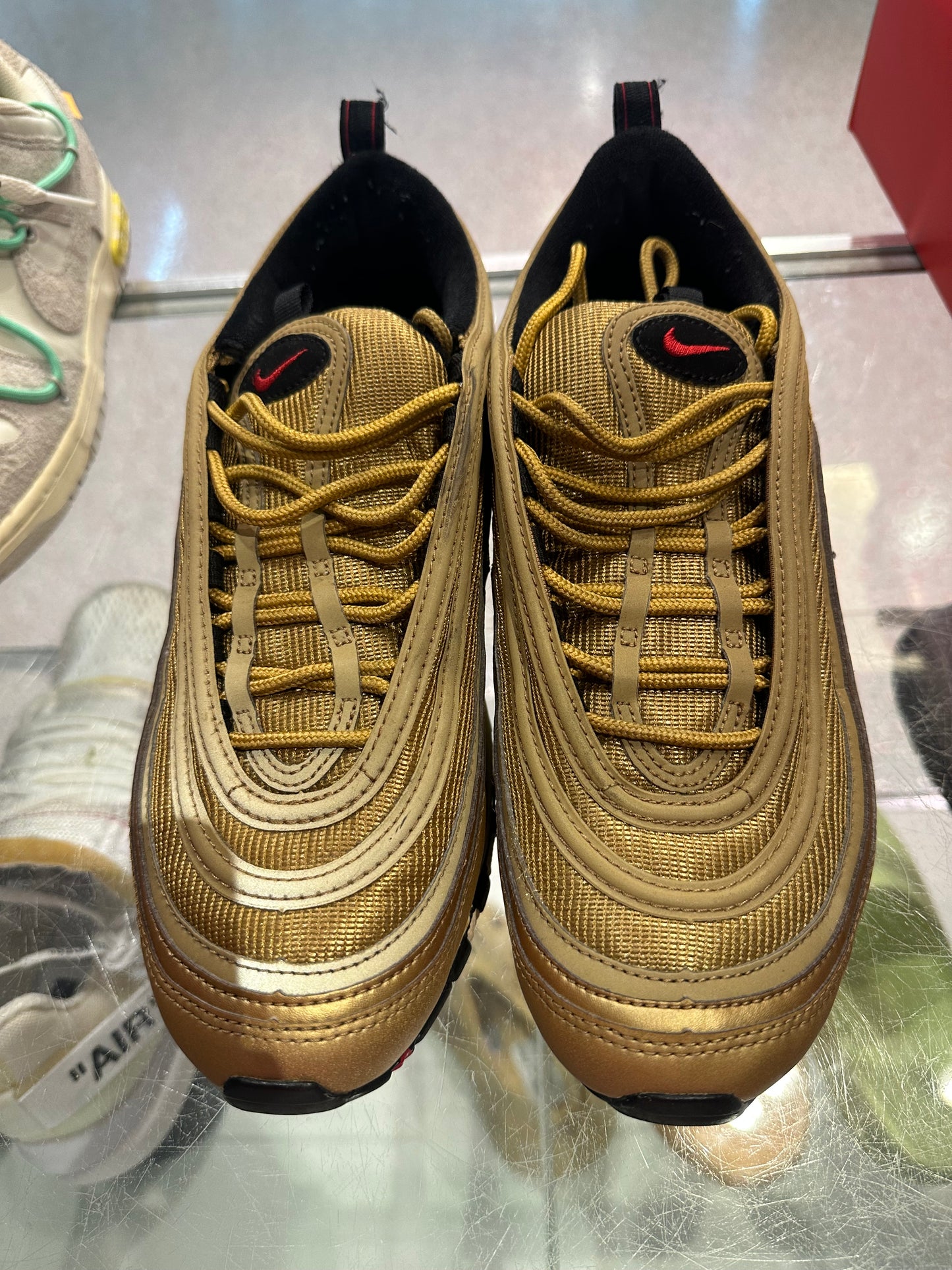 Size 9 Air Max 97 “Metallic Gold” (Mall)