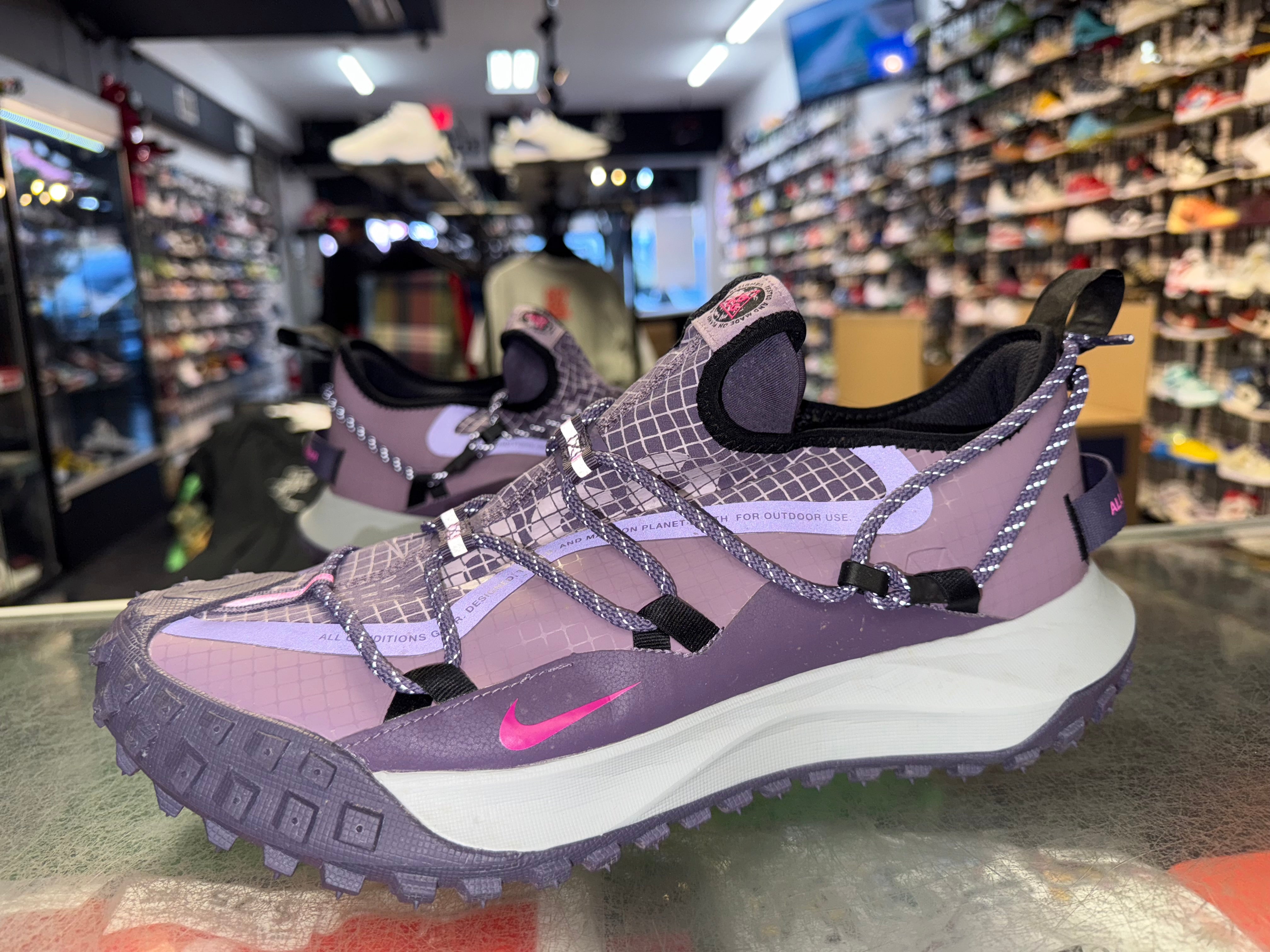 Size 12 Nike ACG Mountain Fly Low "Canyon Purple"
