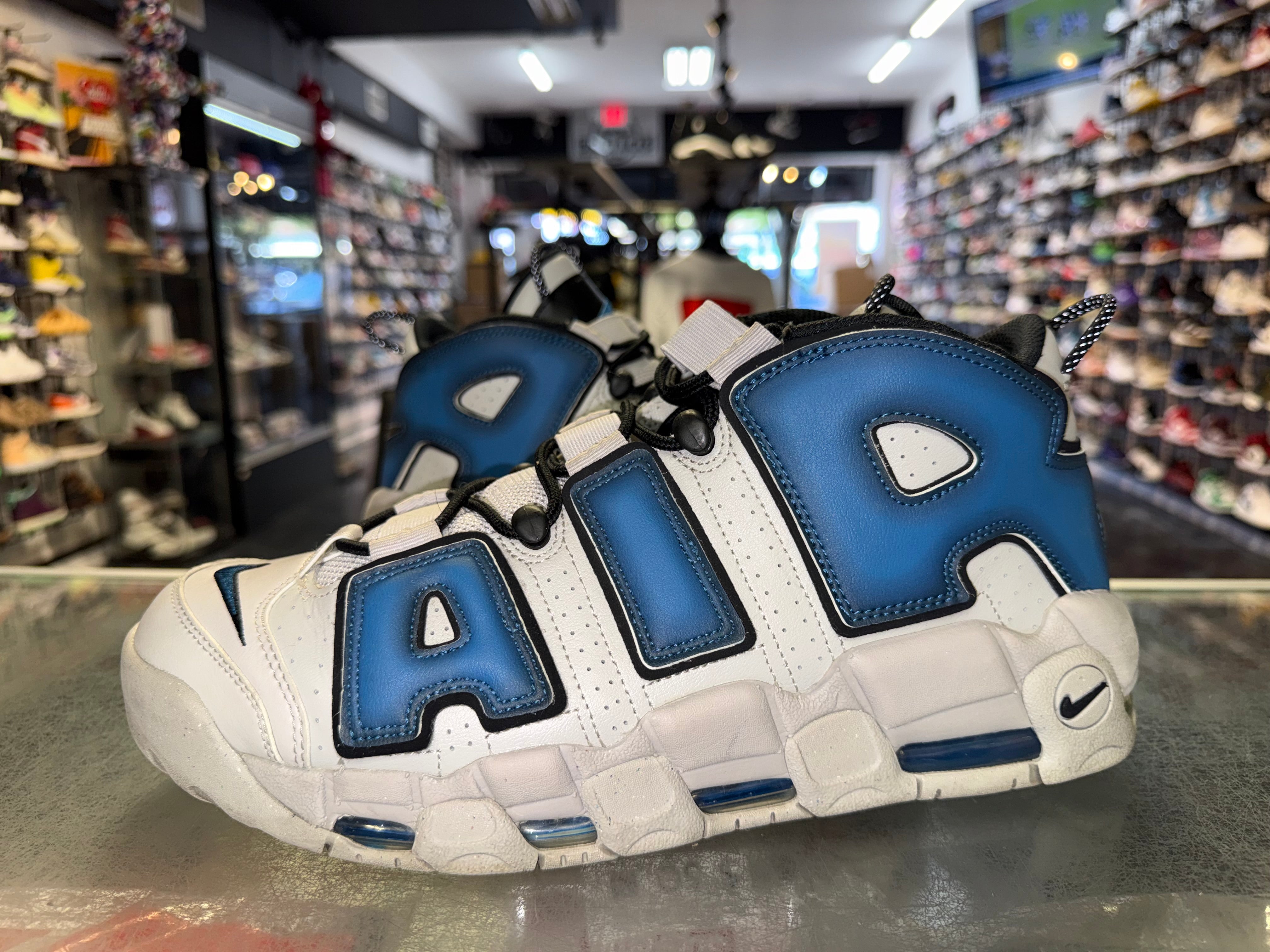 Size 13 Air More Uptempo "Industrial Blue"