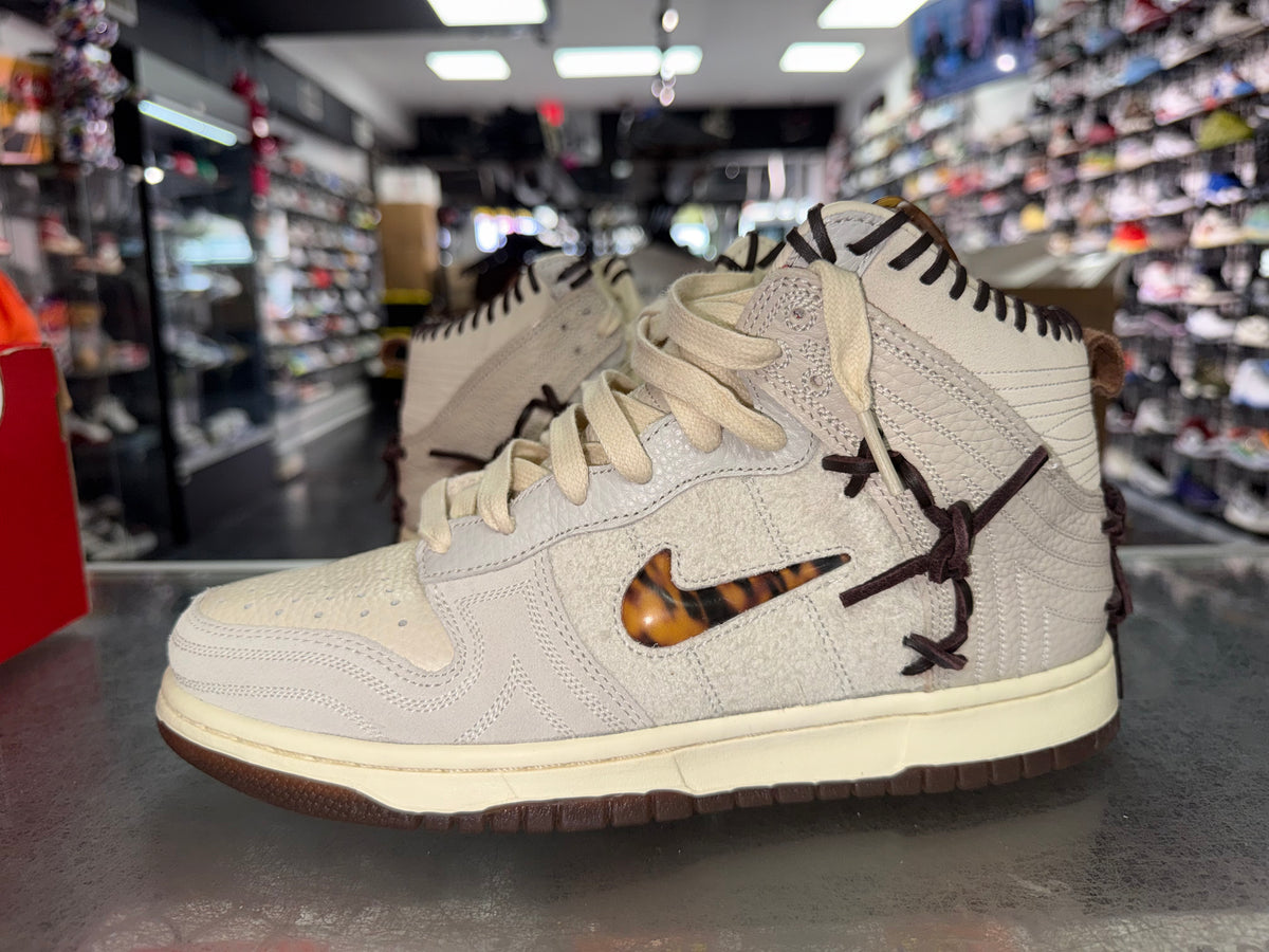 Nike Dunk High Bodega Sail Multi sneaker, pre-owned, size 8 – view 2