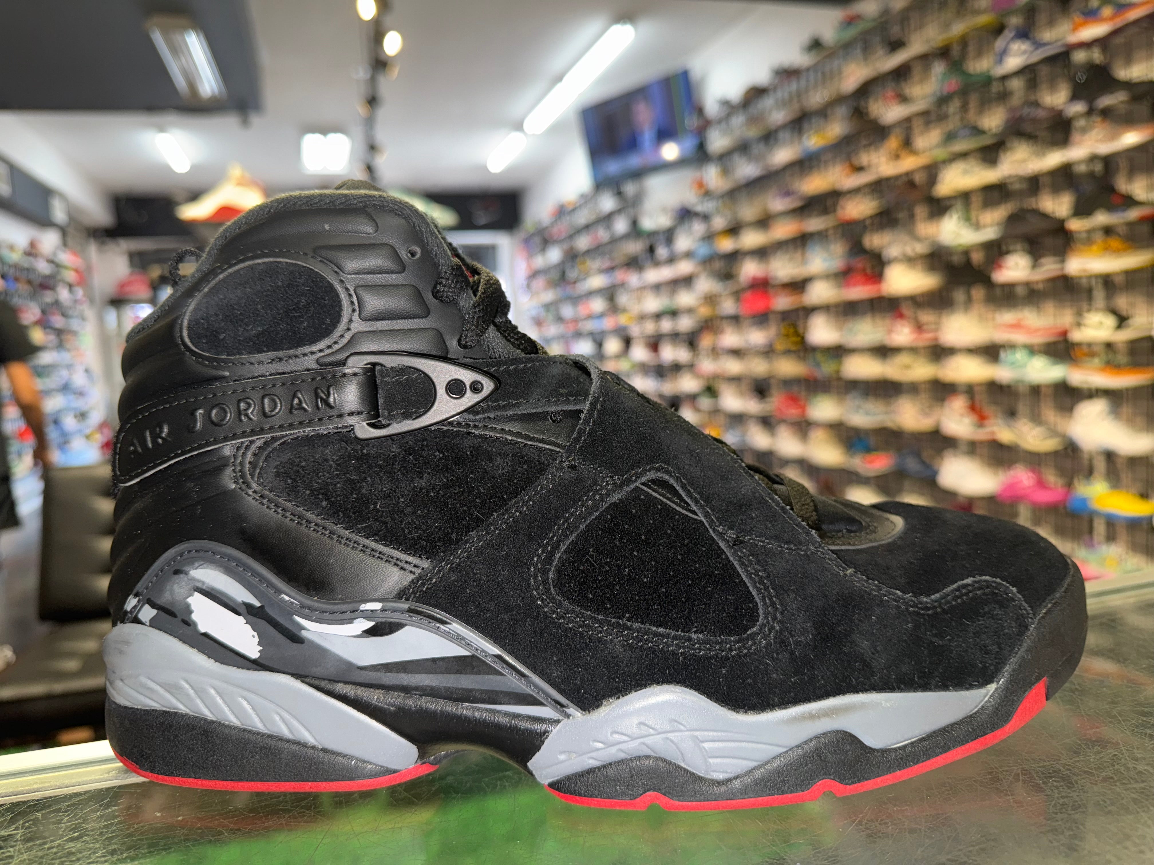 Size 11 Air Jordan 8 “Black Cement”