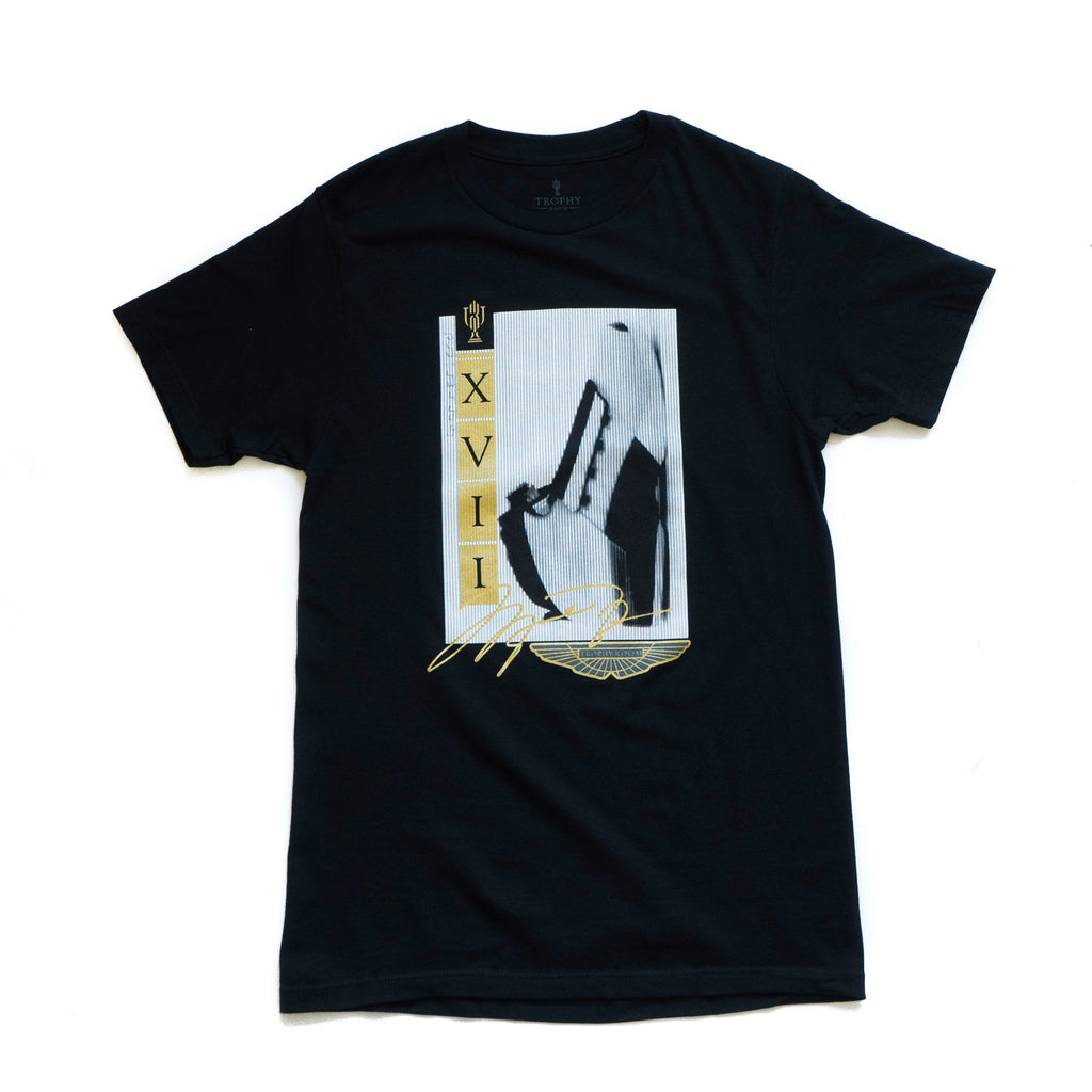 Size XL Trophy Room Air Jordan 17 Tee “Black” Brand New