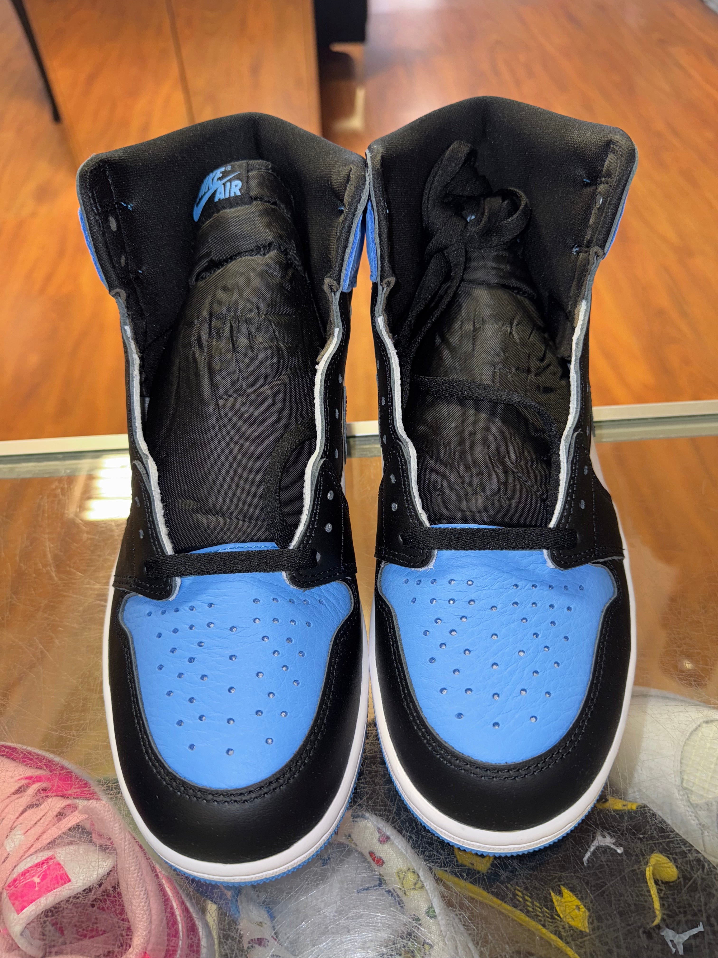 Size 8.5 Air Jordan 1 “UNC Toe” Brand New