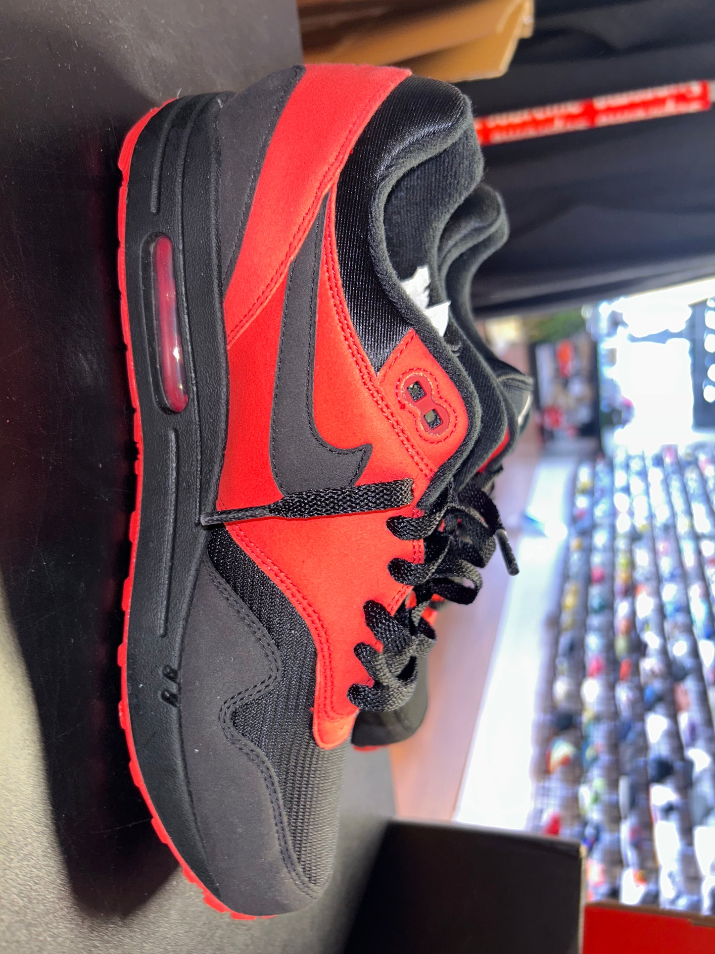 Size 10.5 Air Max 1 By You “Bred” (MAMO)