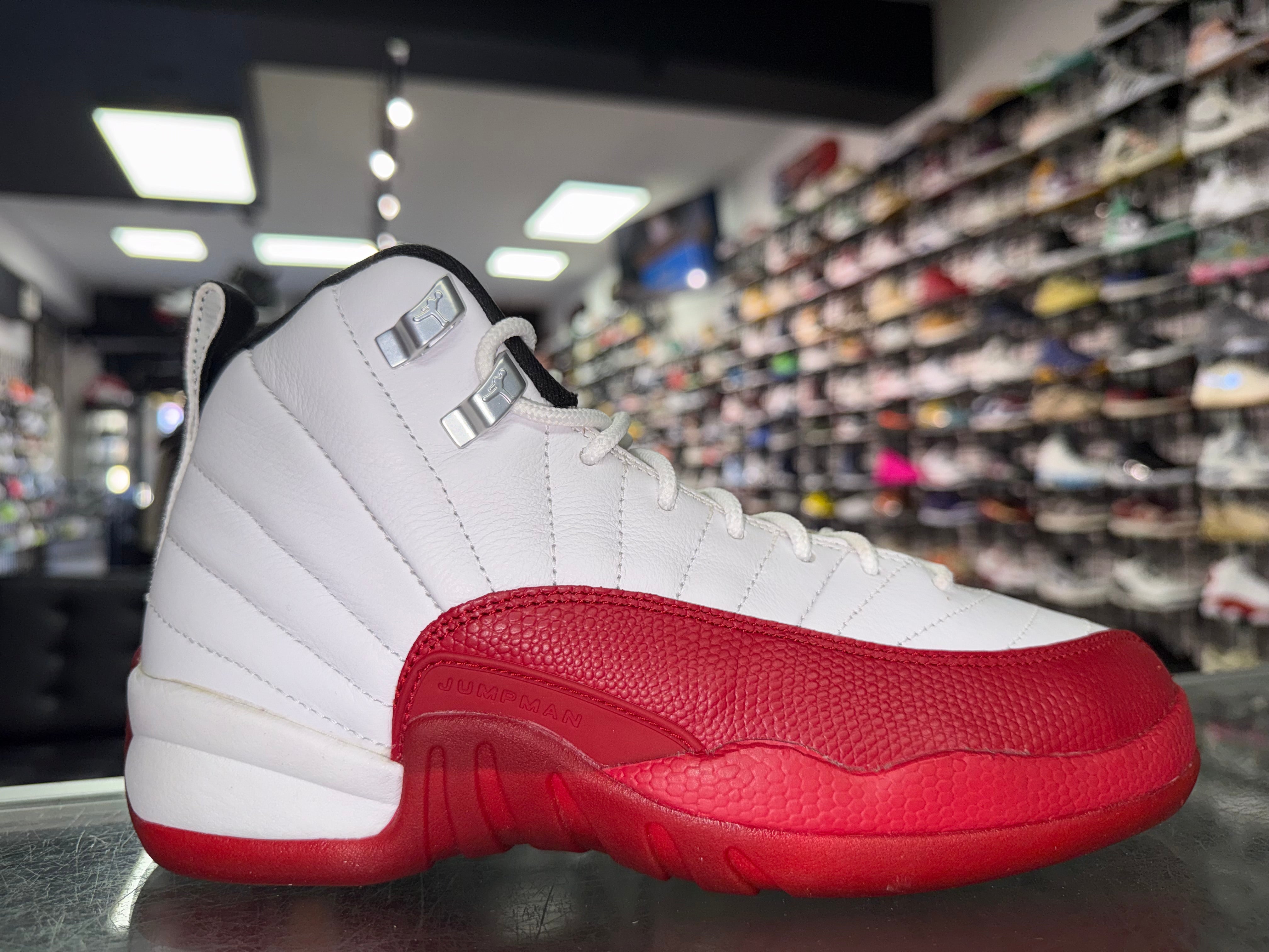 Size 5y Air Jordan 12 "Cherry" Brand New