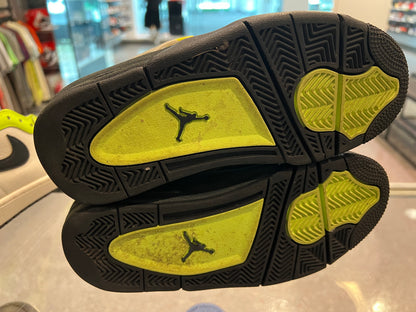 Size 4y Air Jordan 4 OG “Neon” (Mall)