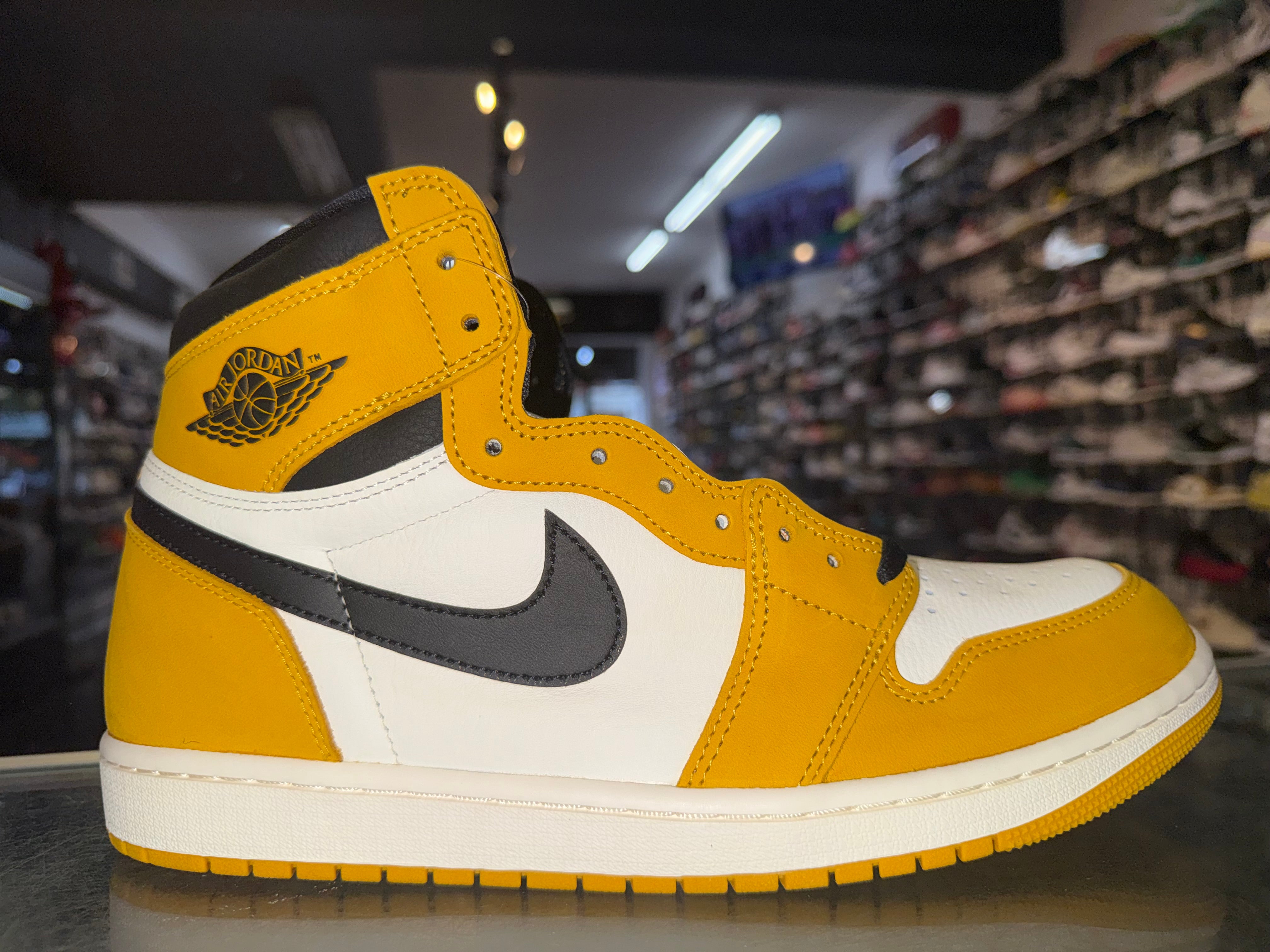 Size 11.5 Air Jordan 1 "Yellow Ochre" Brand New