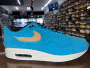 Size 11 Air Max 1 "Corduroy Baltic Blue"
