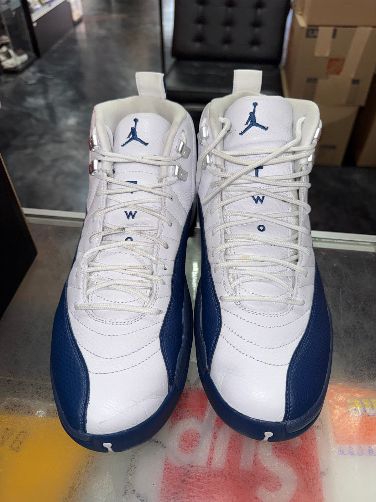 Air Jordan 12 French Blue sneaker, pre-owned – view 5
