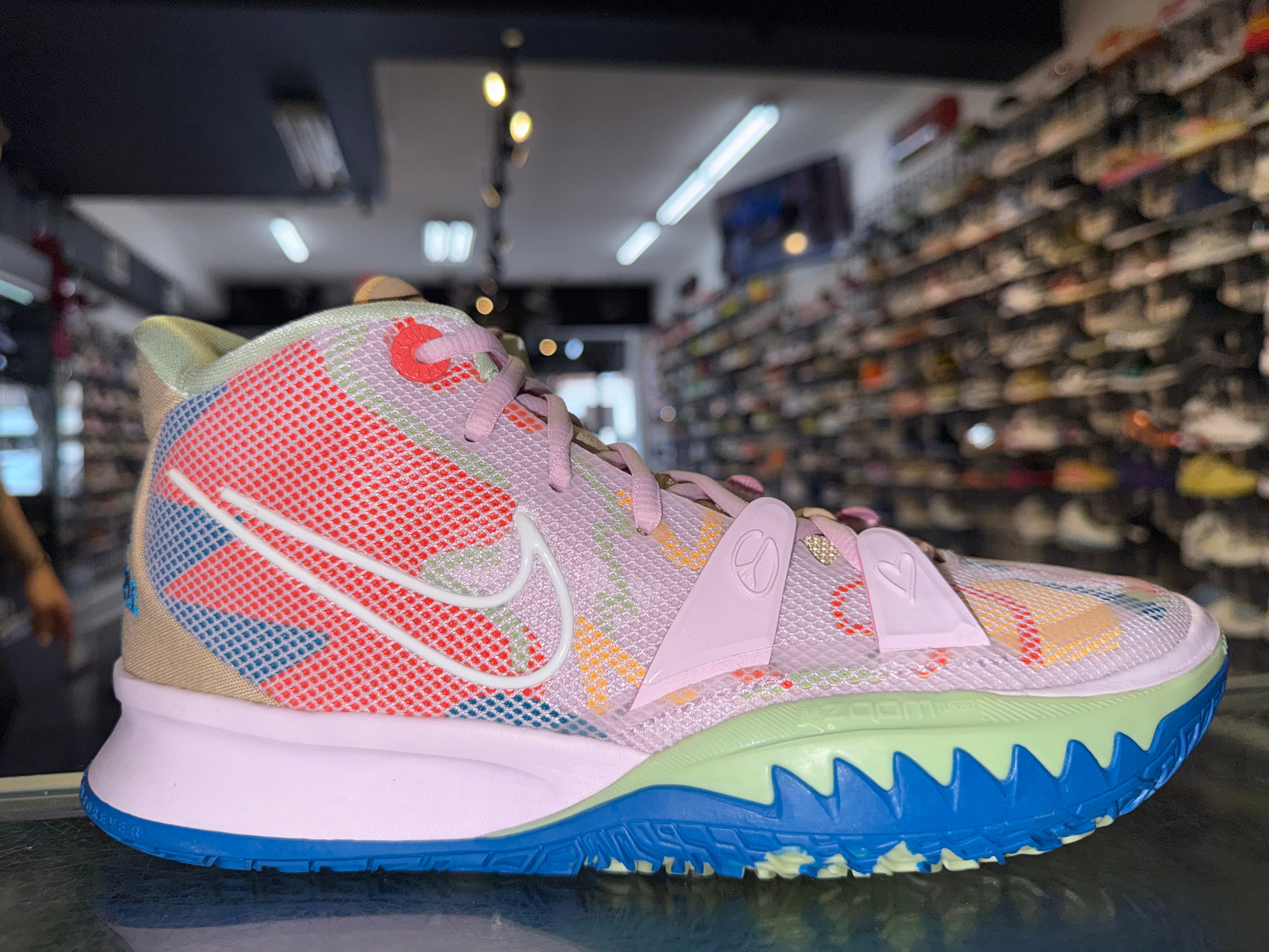 Size 8 Nike Kyrie 7 “1 World 1 People” Brand New