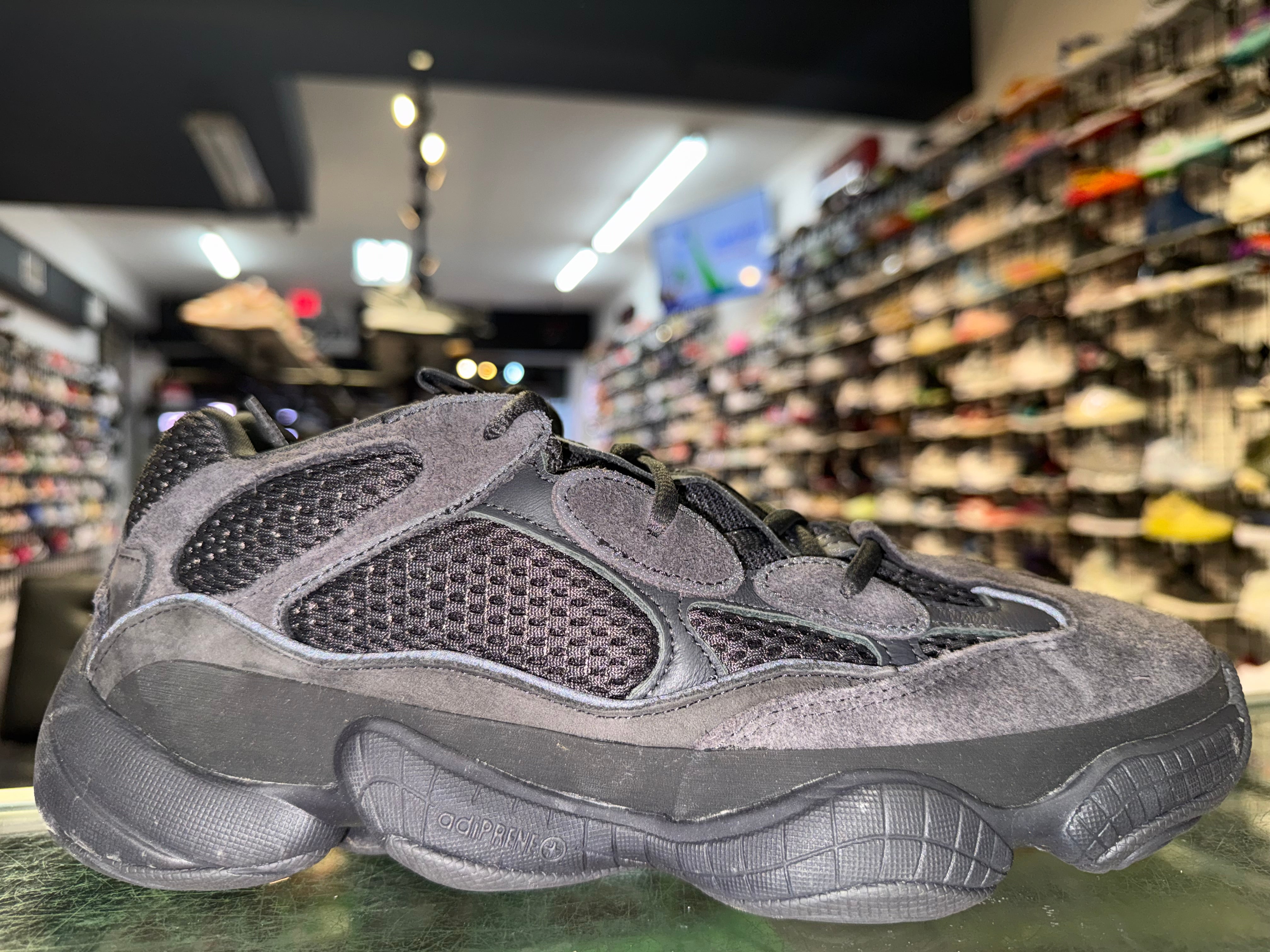 Size 9 Yeezy 500 "Utility Black"